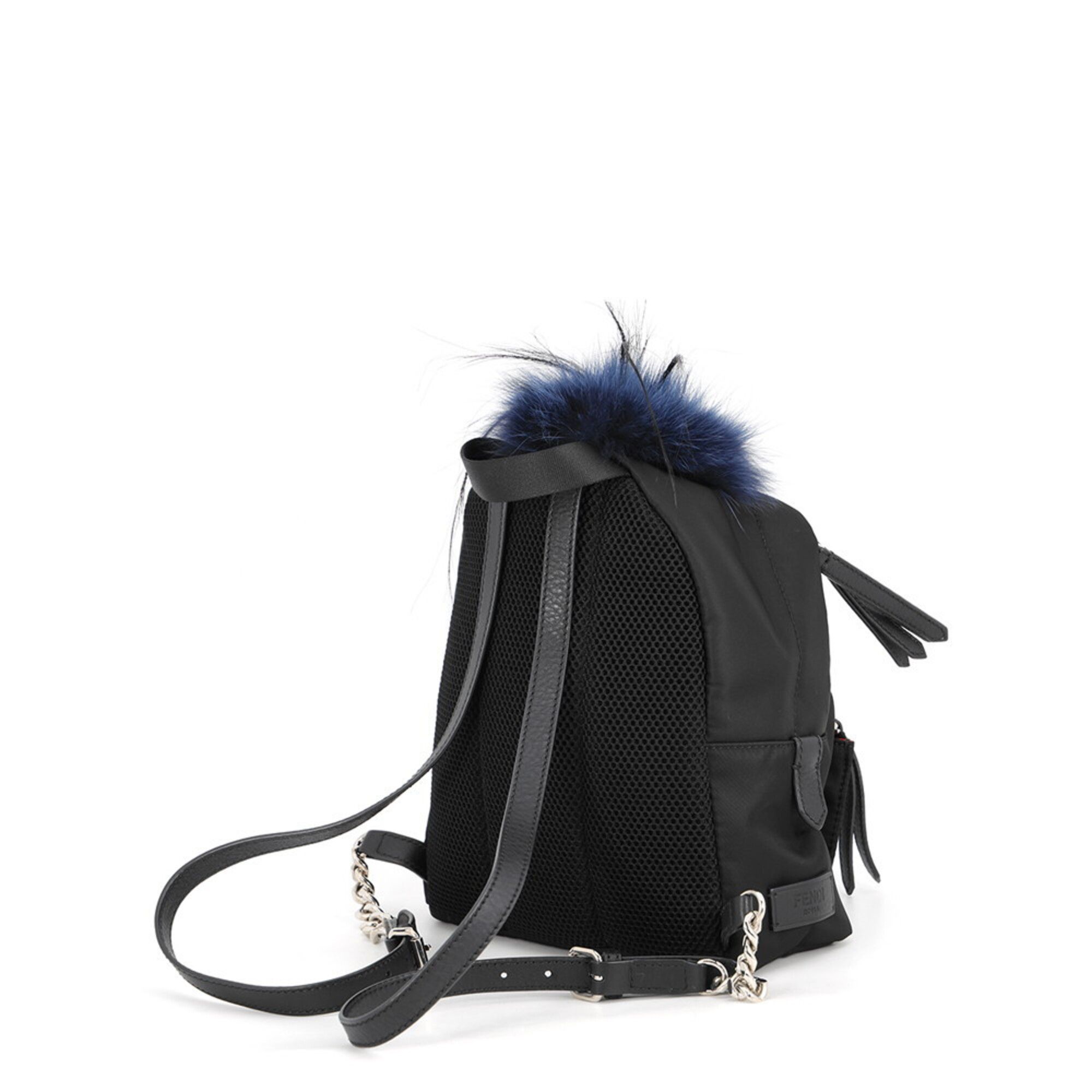Nylon Leather Backpack (Pre-Owned) - Fendi - Modalova
