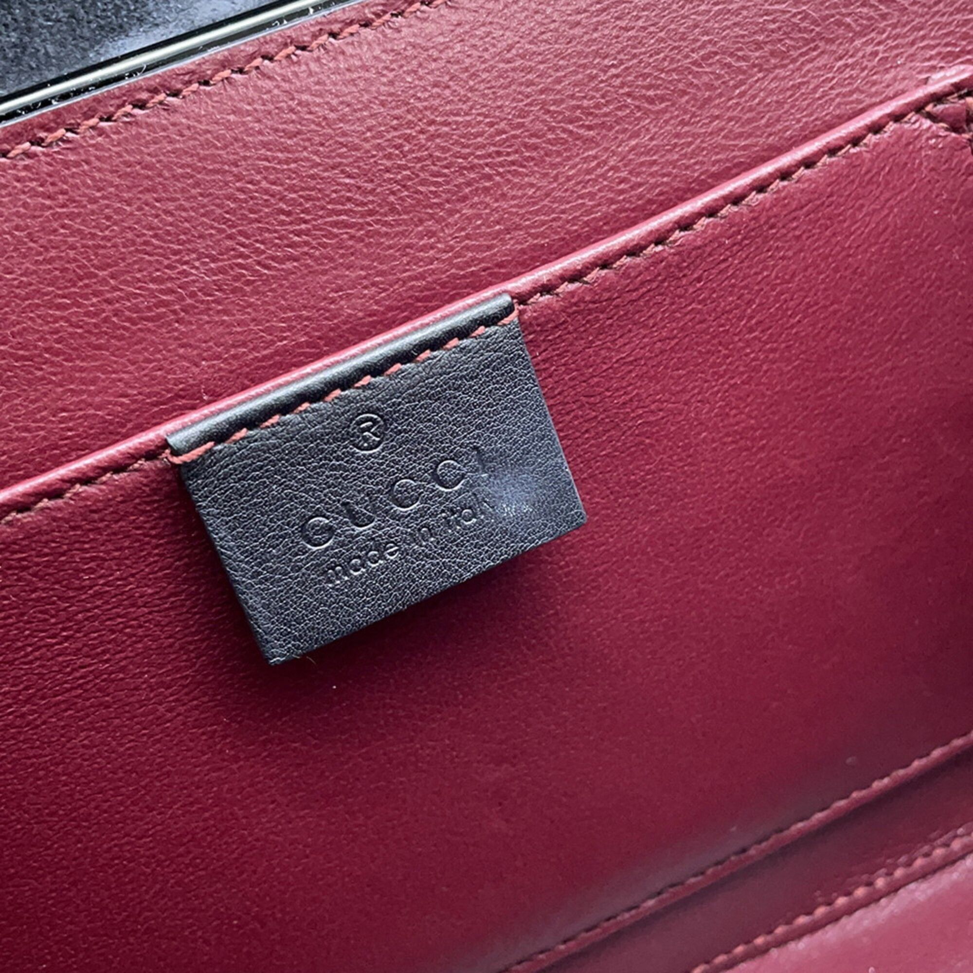 Leather Handbag Shoulder Bag (Pre-Owned) - Gucci - Modalova