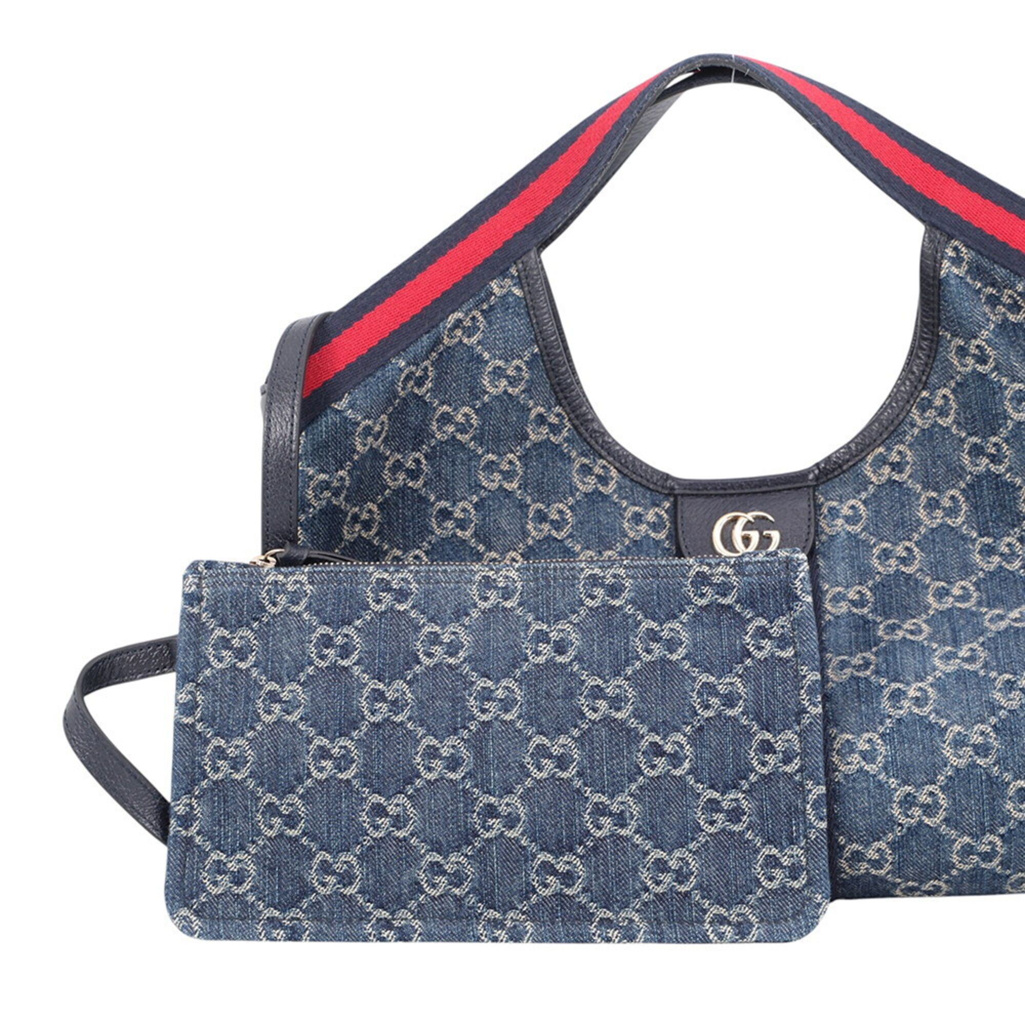 Denim Handbag Tote Bag (Pre-Owned) - Gucci - Modalova