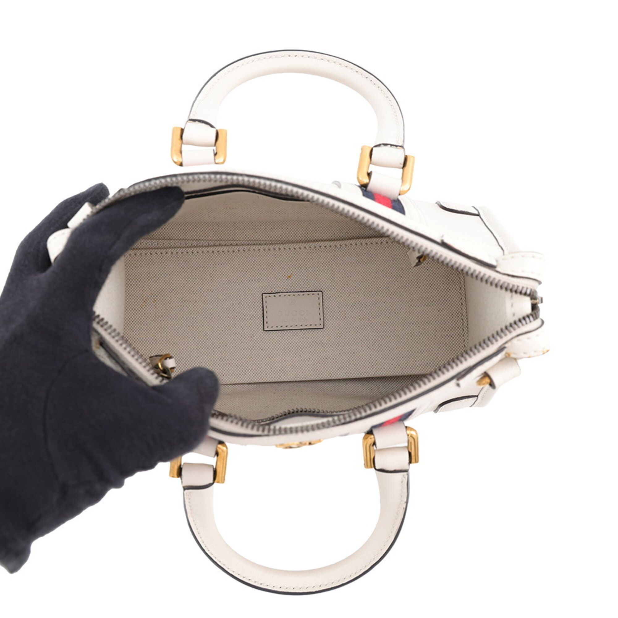 Leather Handbag (Pre-Owned) - Gucci - Modalova