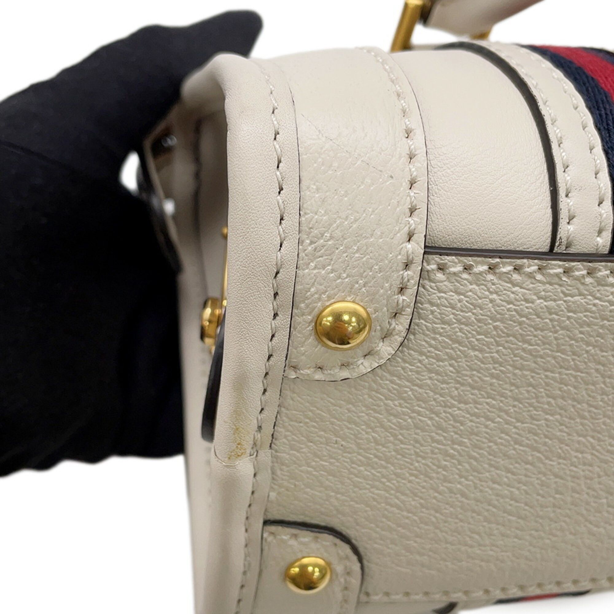 Leather Handbag (Pre-Owned) - Gucci - Modalova