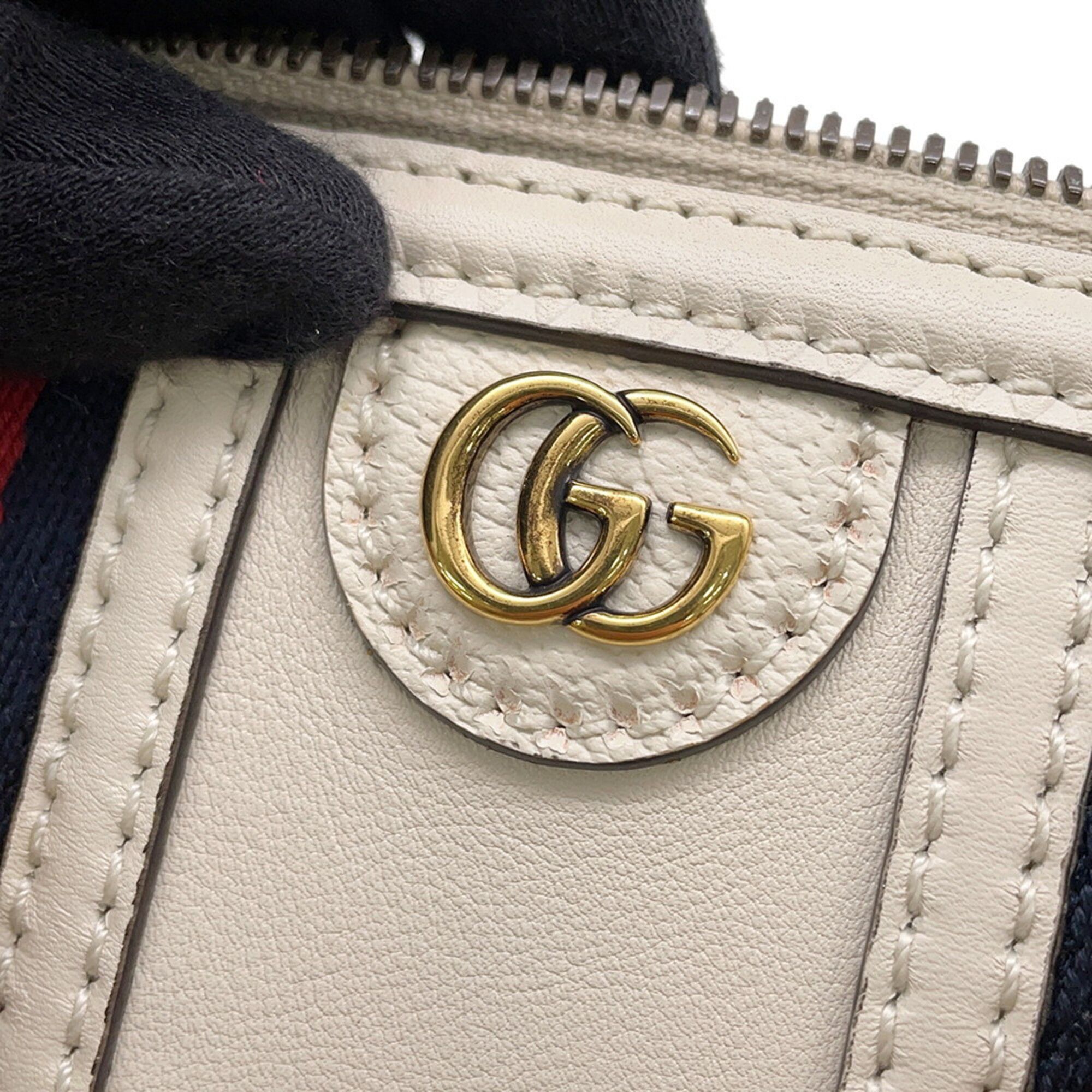 Leather Handbag (Pre-Owned) - Gucci - Modalova