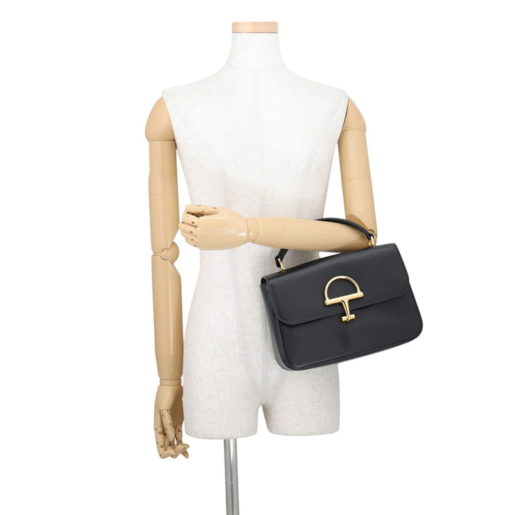 Leather Handbag (Pre-Owned) - Gucci - Modalova