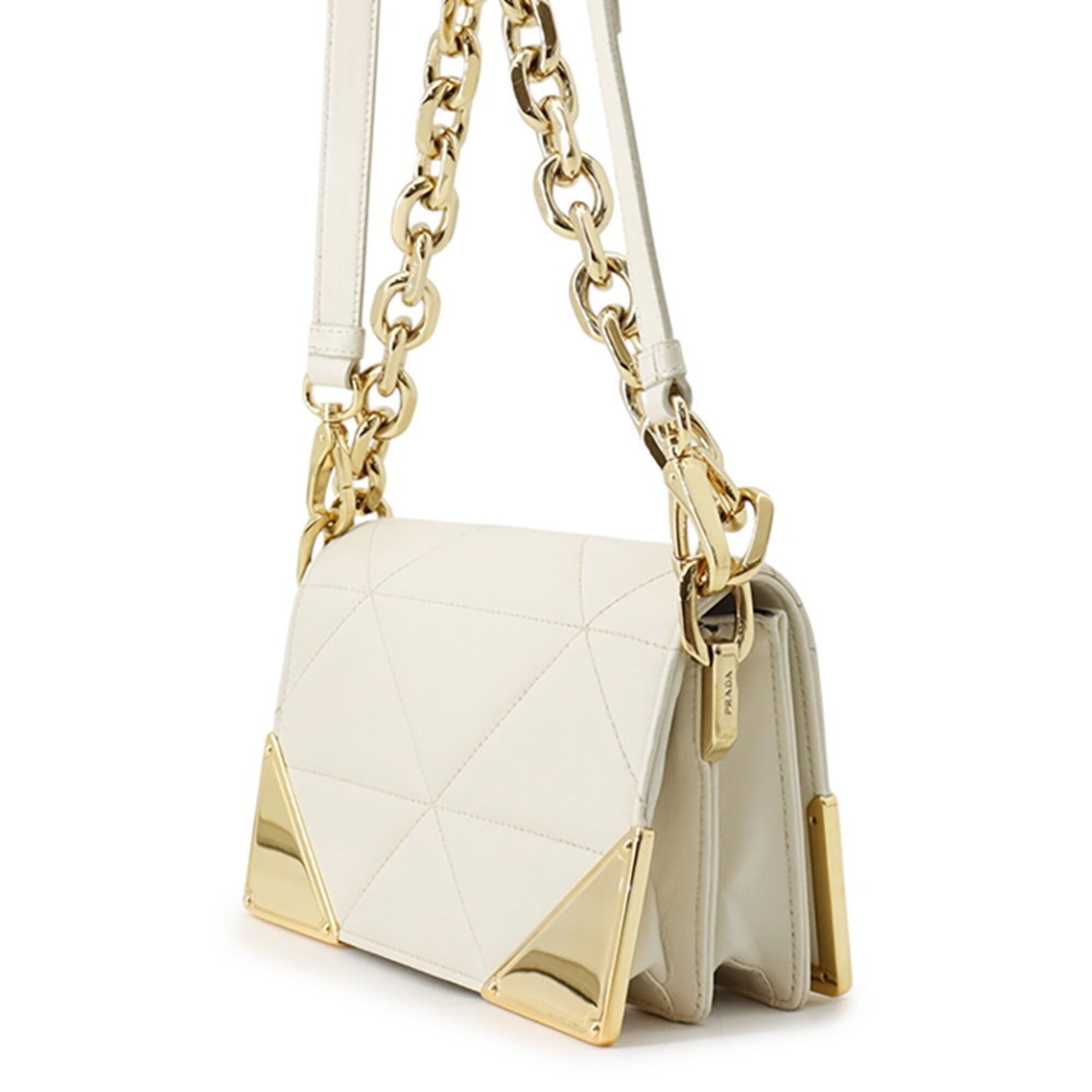 Leather Handbag Shoulder Bag (Pre-Owned) - Prada - Modalova