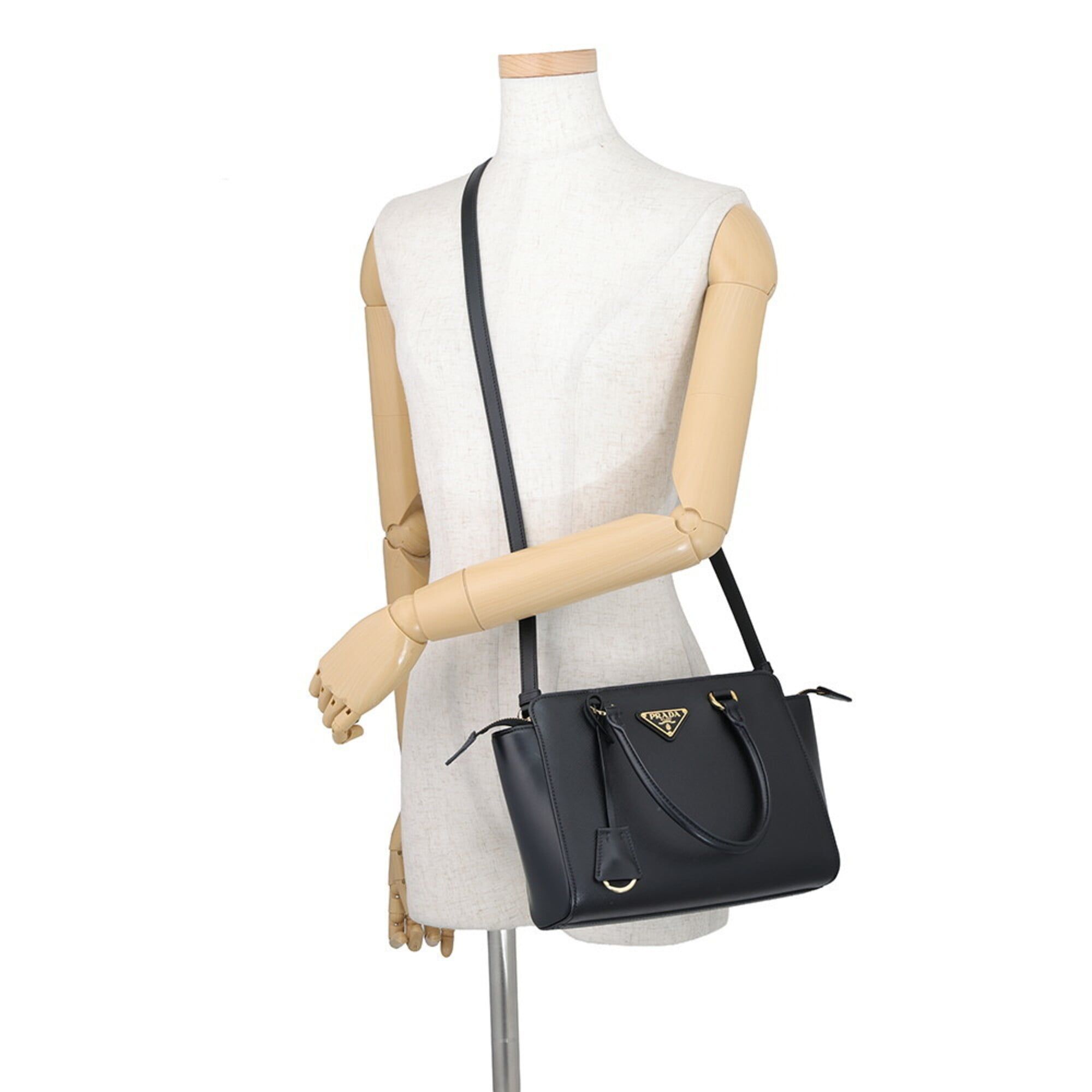 Leather Handbag (Pre-Owned) - Prada - Modalova