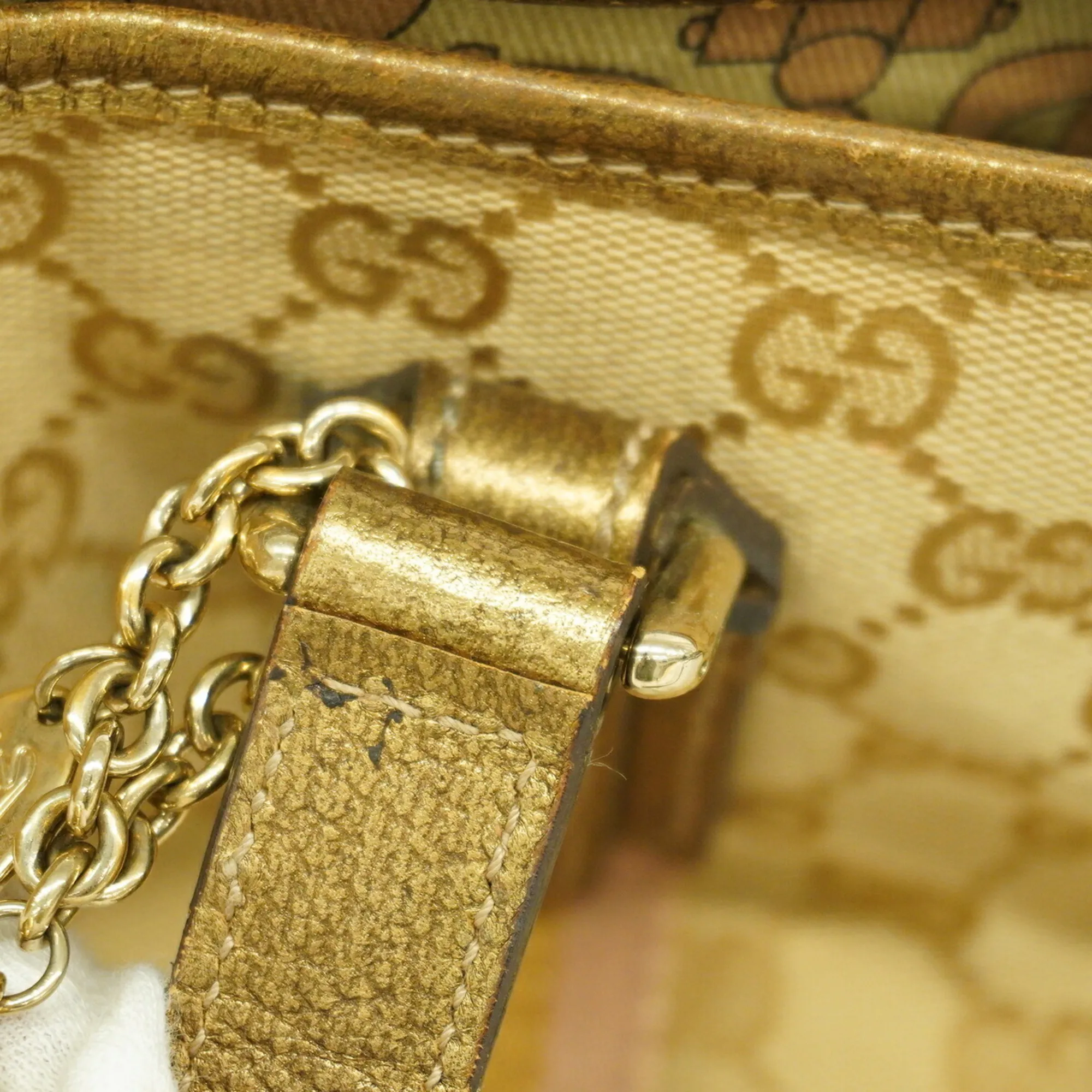 Canvas Tote Bag (Pre-Owned) - Gucci - Modalova