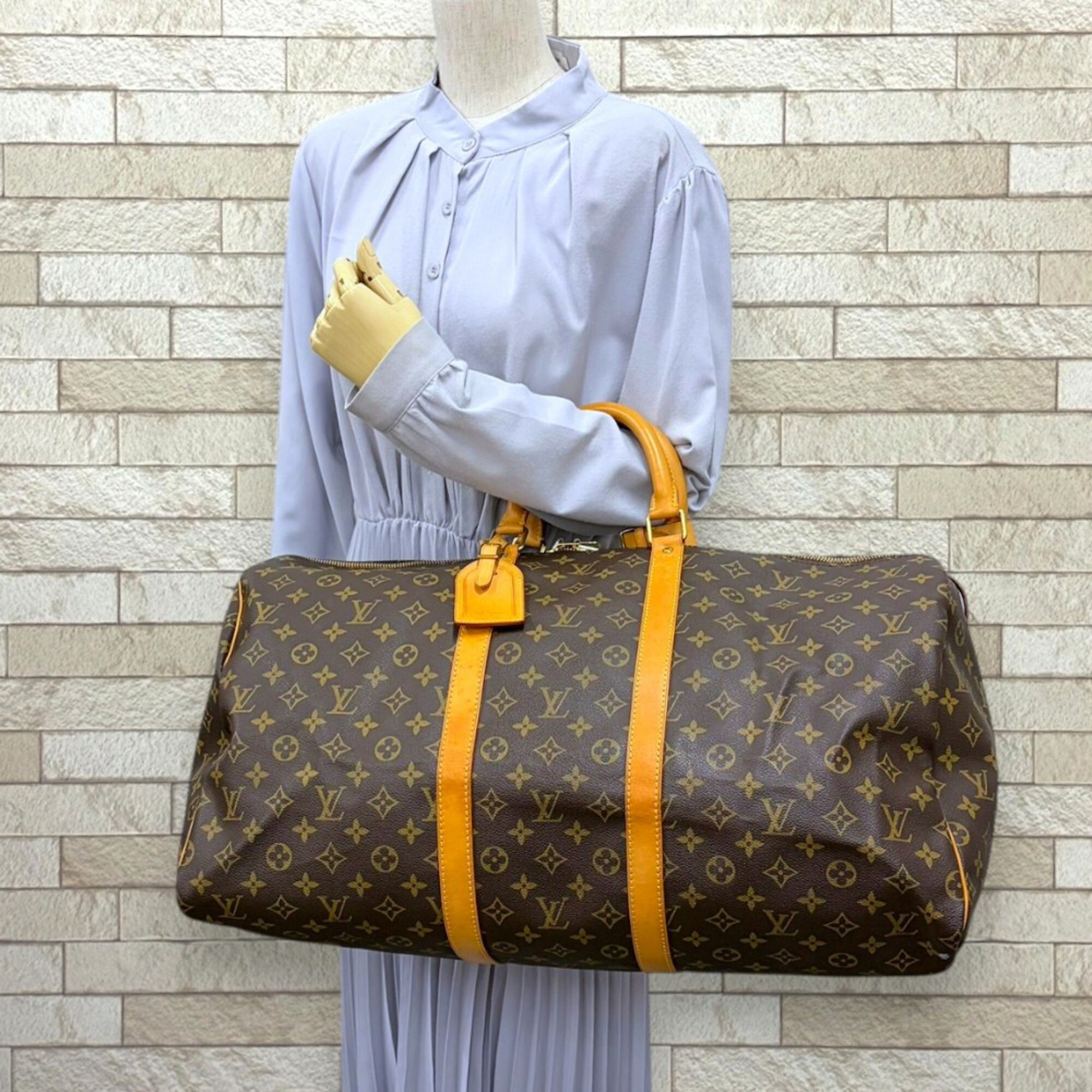 Monogram Monogram Boston Bag Handbag (Pre-Owned) - Louis Vuitton - Modalova