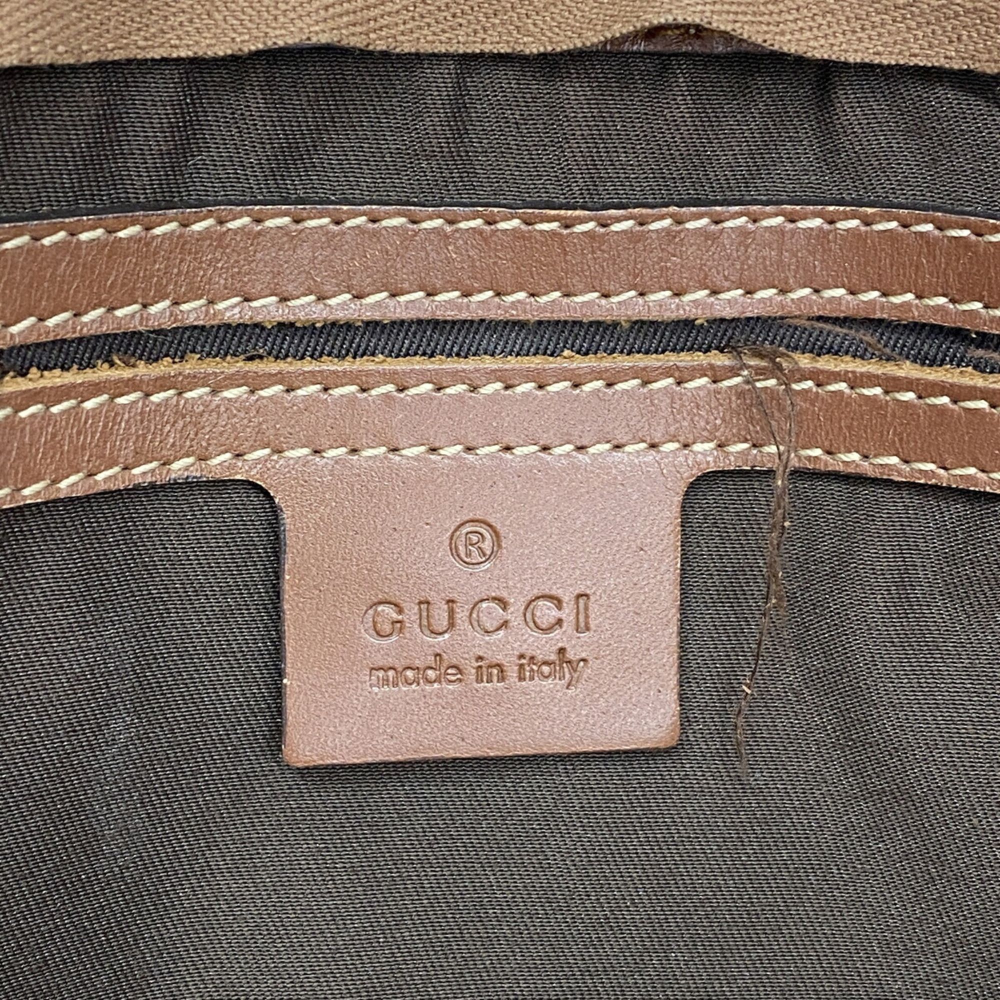 Gucci Brown Pvc Handbag (Pre-Owned) - Gucci - Modalova