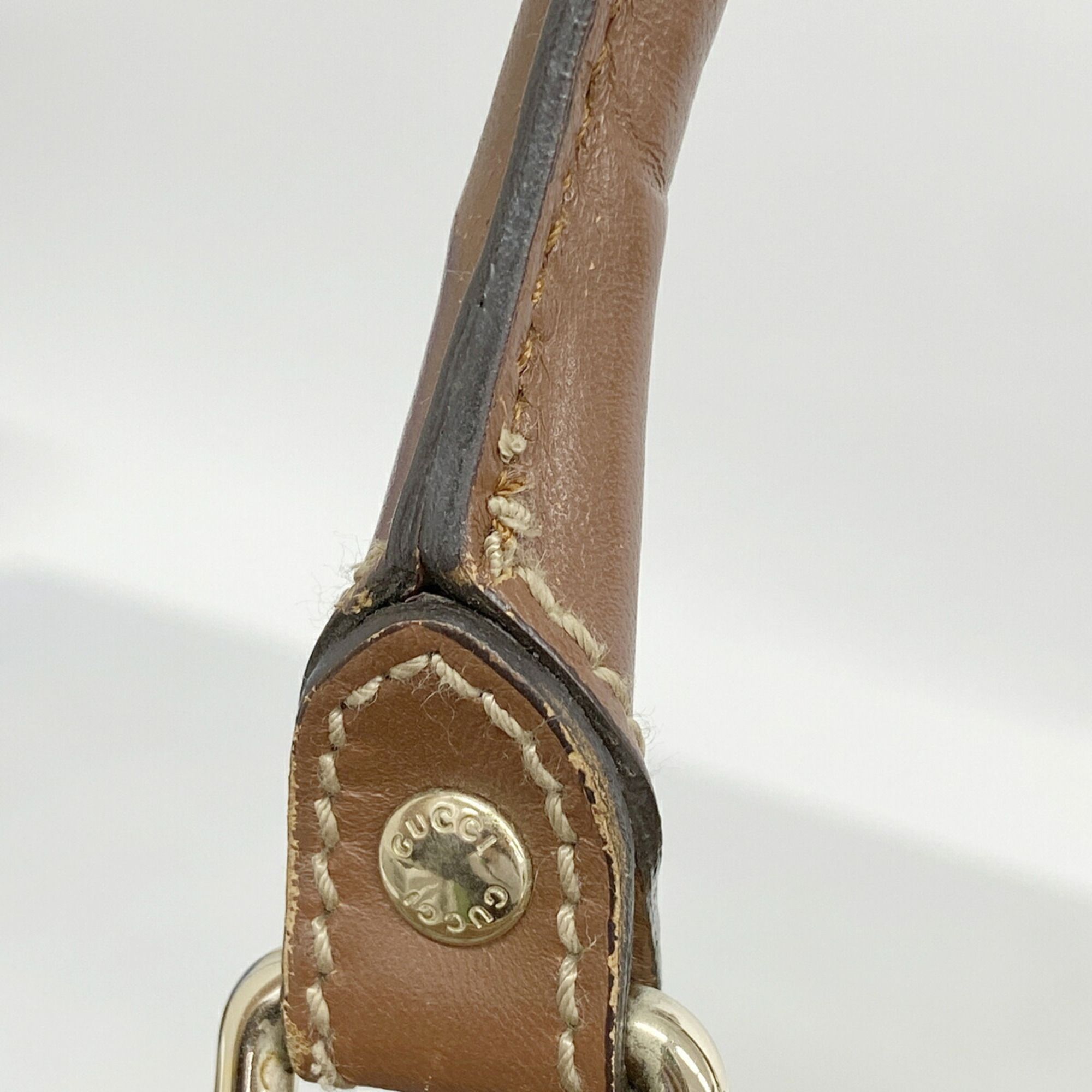 Gucci Brown Pvc Handbag (Pre-Owned) - Gucci - Modalova
