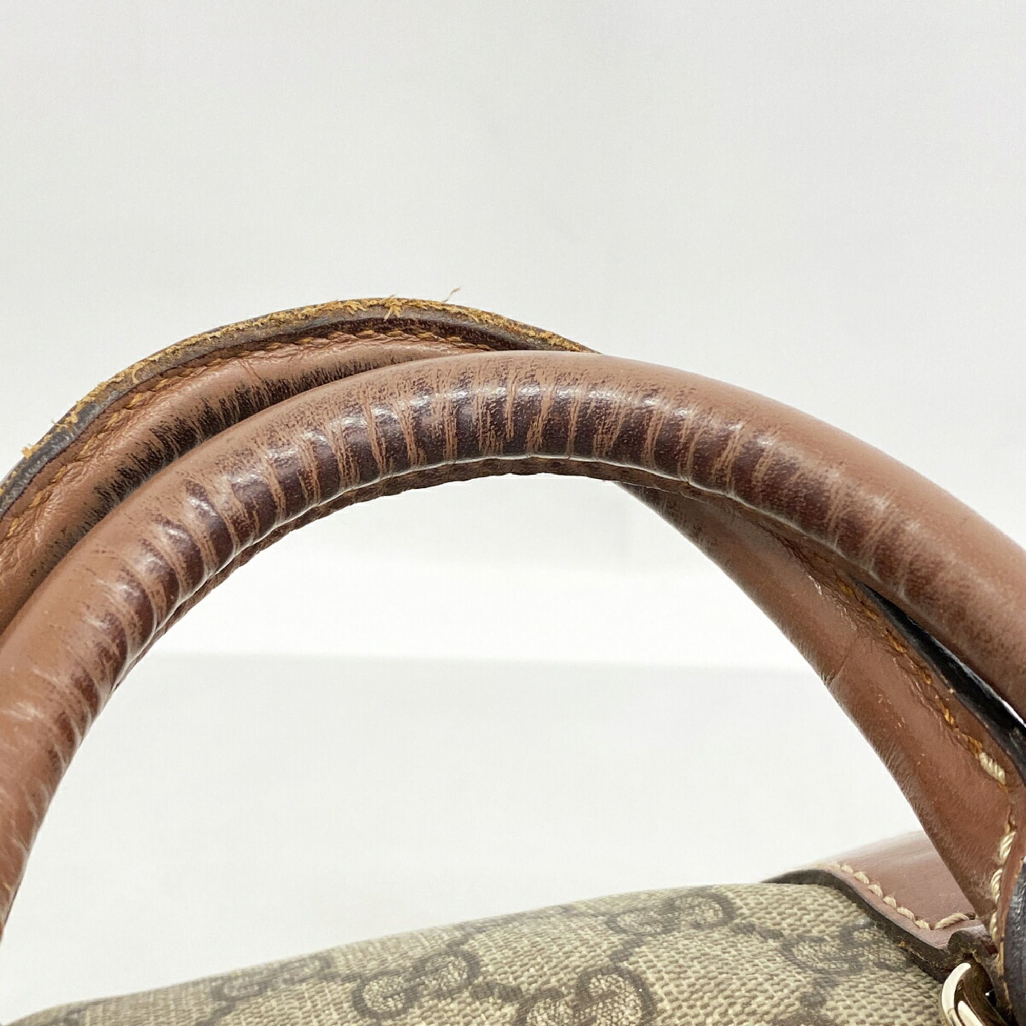 Gucci Brown Pvc Handbag (Pre-Owned) - Gucci - Modalova