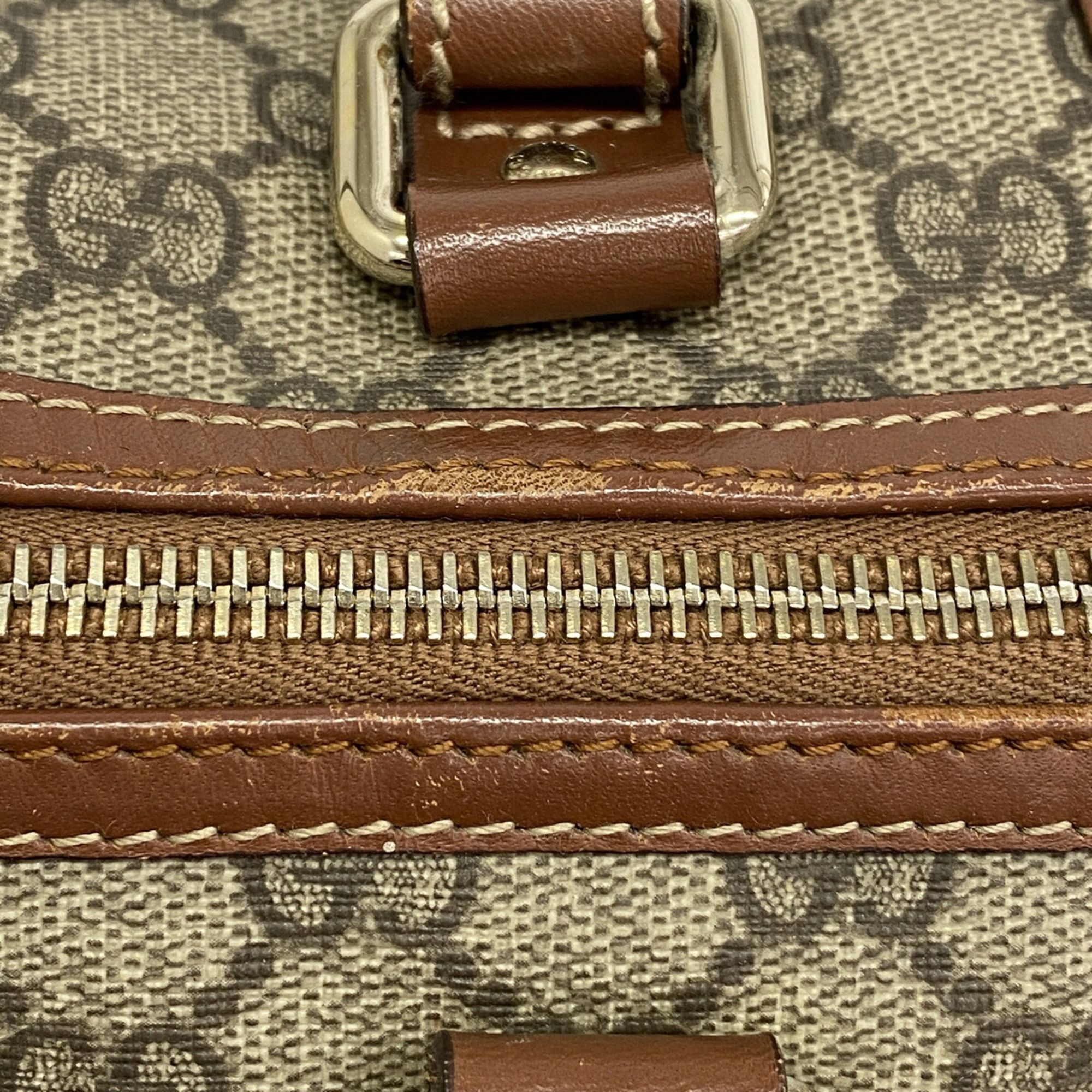 Gucci Brown Pvc Handbag (Pre-Owned) - Gucci - Modalova