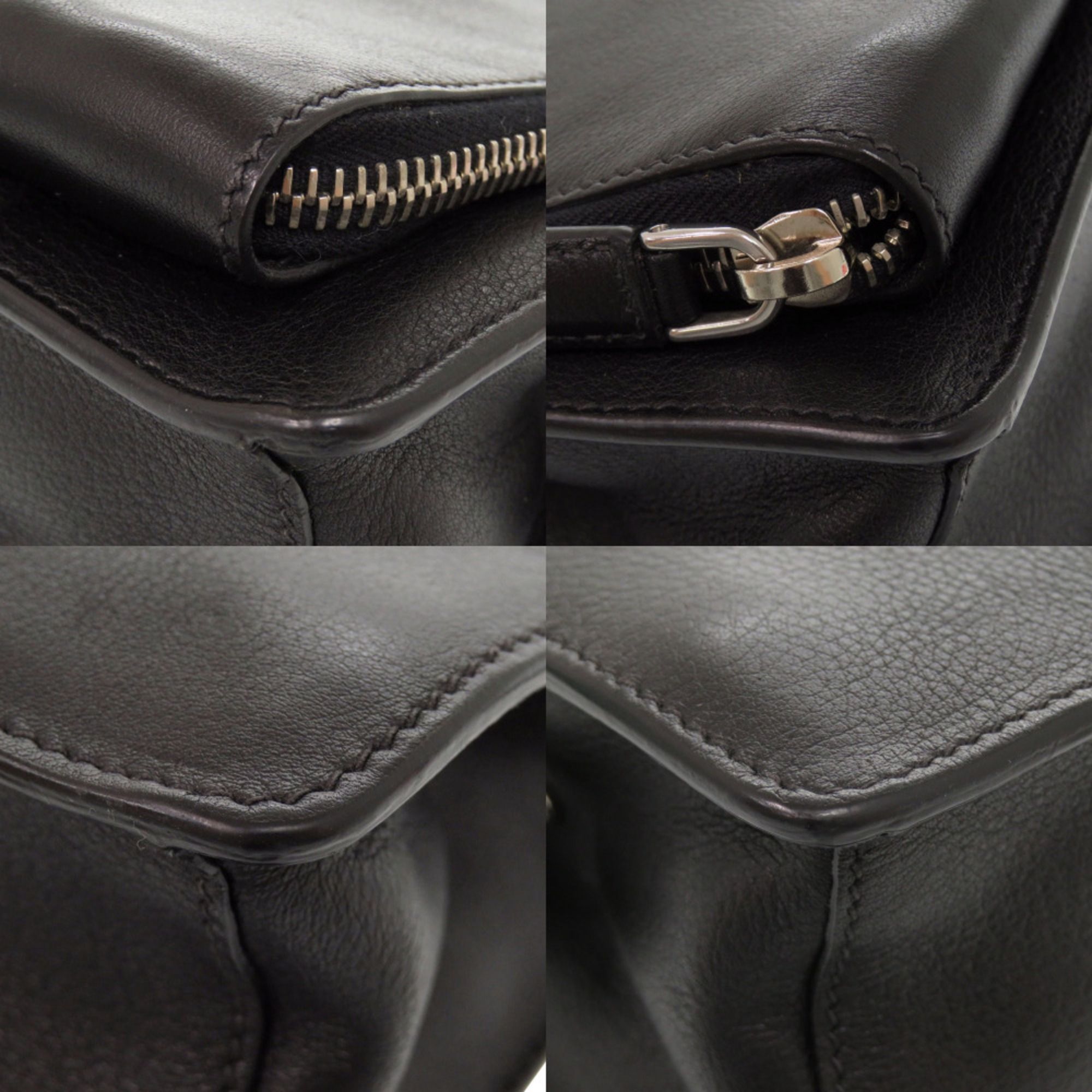 Leather Clutch Bag (Pre-Owned) - Prada - Modalova
