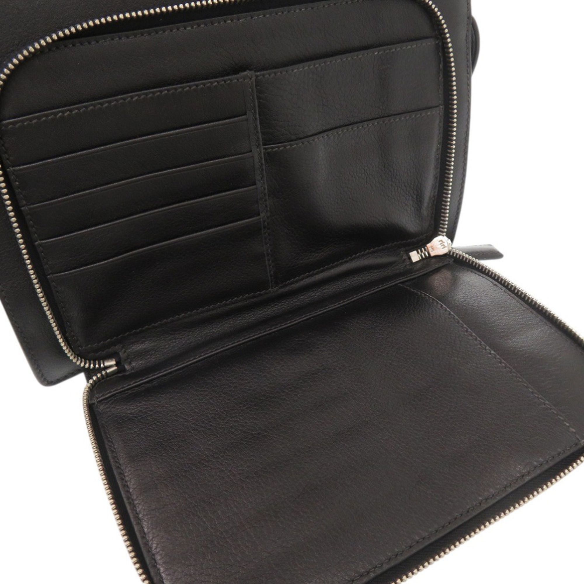 Leather Clutch Bag (Pre-Owned) - Prada - Modalova