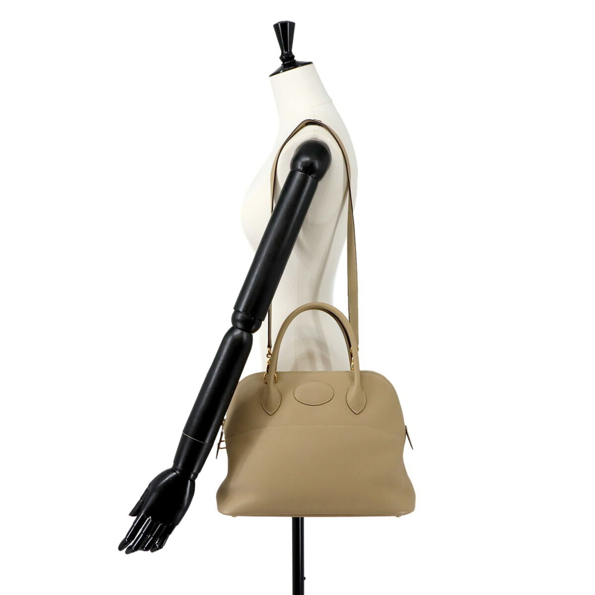 Taurillon Clemence Leather Handbag (Pre-Owned) - Hermes - Modalova