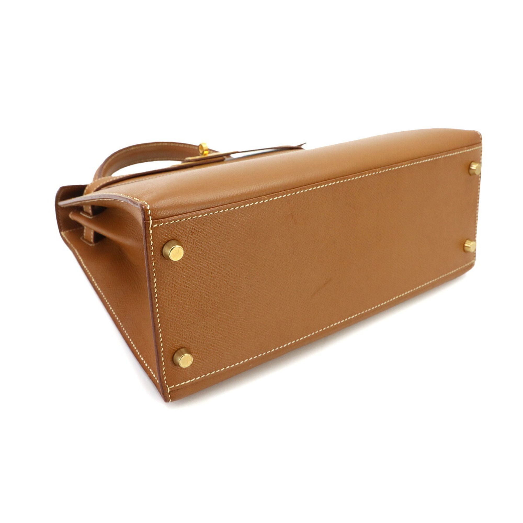 Courchevel Leather Handbag (Pre-Owned) - Hermes - Modalova