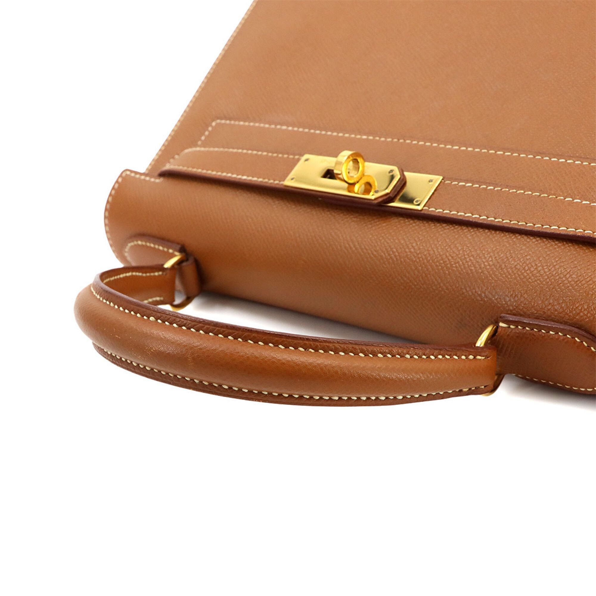 Courchevel Leather Handbag (Pre-Owned) - Hermes - Modalova