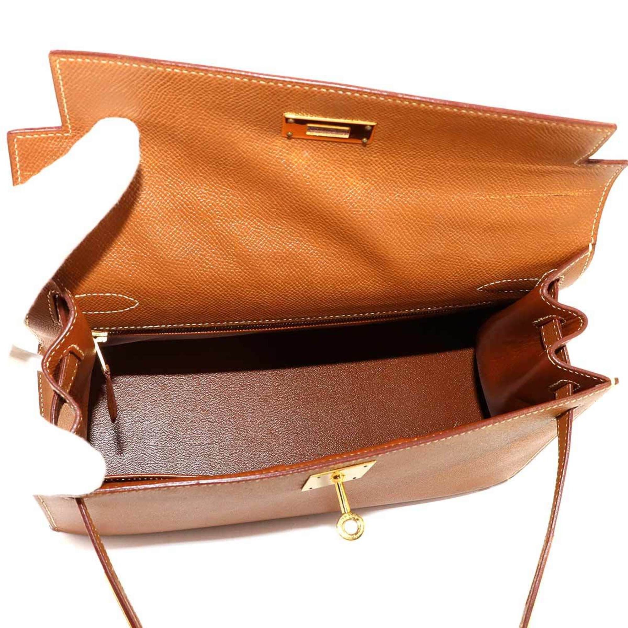 Courchevel Leather Handbag (Pre-Owned) - Hermes - Modalova