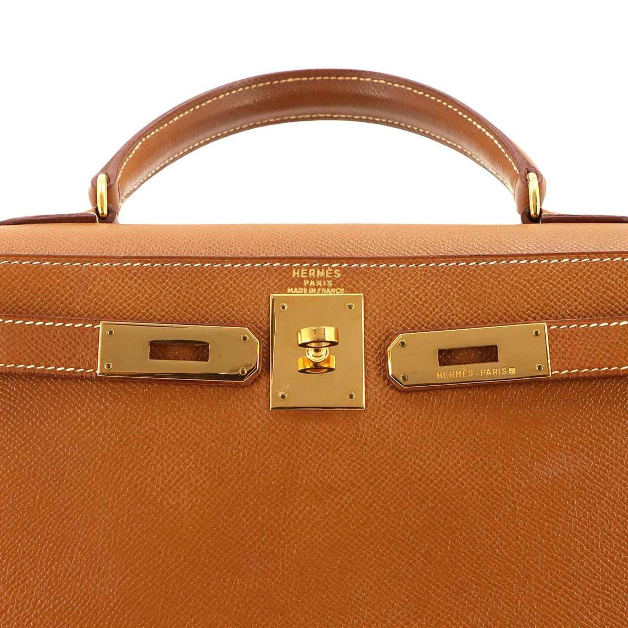 Courchevel Leather Handbag (Pre-Owned) - Hermes - Modalova