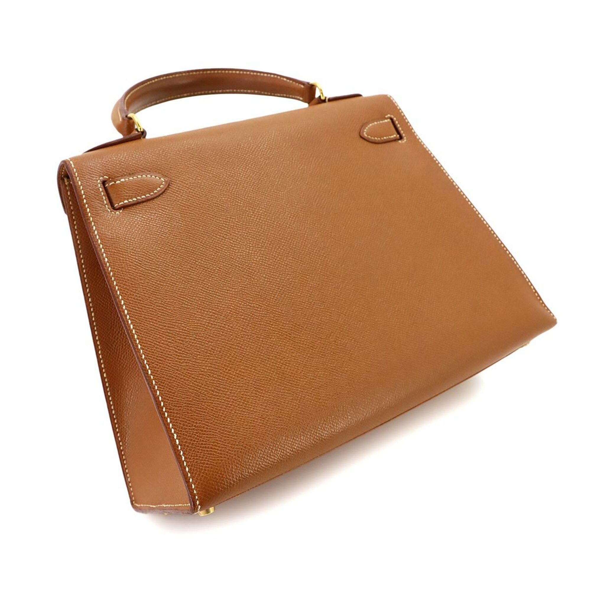 Courchevel Leather Handbag (Pre-Owned) - Hermes - Modalova