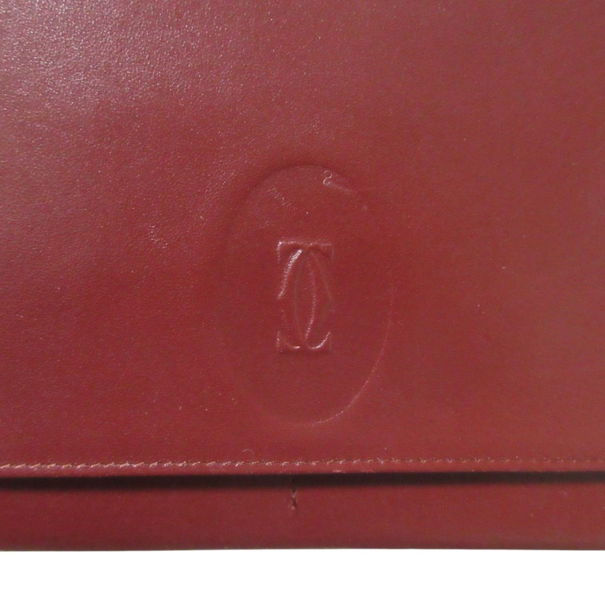 Leather Clutch Bag (Pre-Owned) - Cartier - Modalova