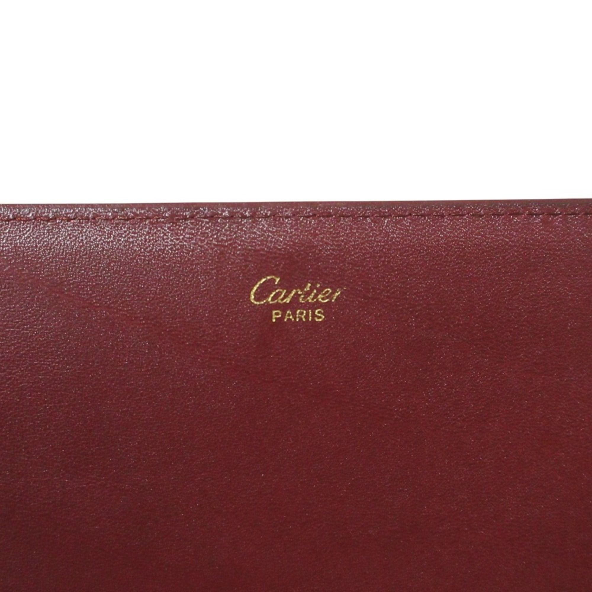 Leather Clutch Bag (Pre-Owned) - Cartier - Modalova