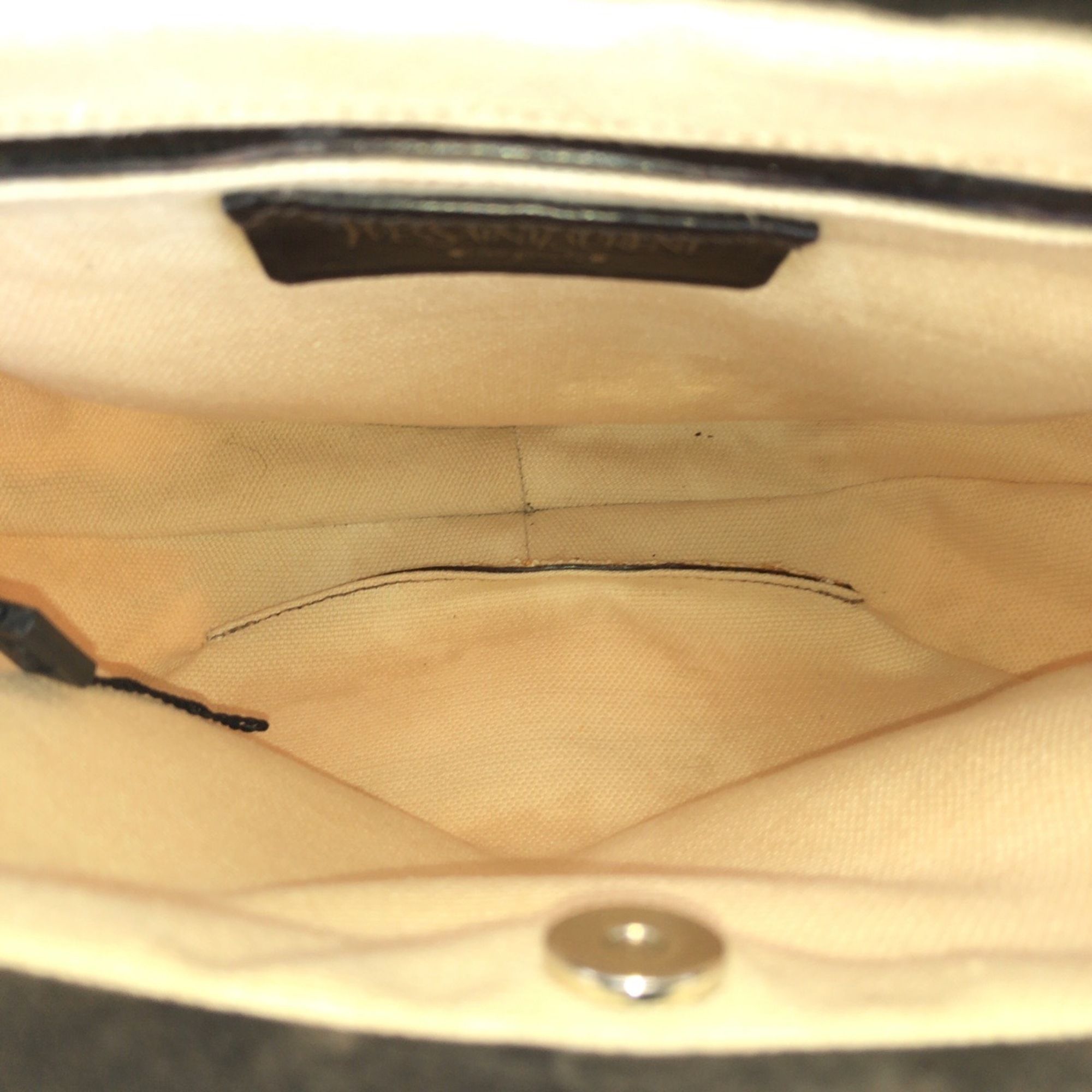 Canvas Leather Shoulder Bag (Pre-Owned) - Yves Saint Laurent - Modalova