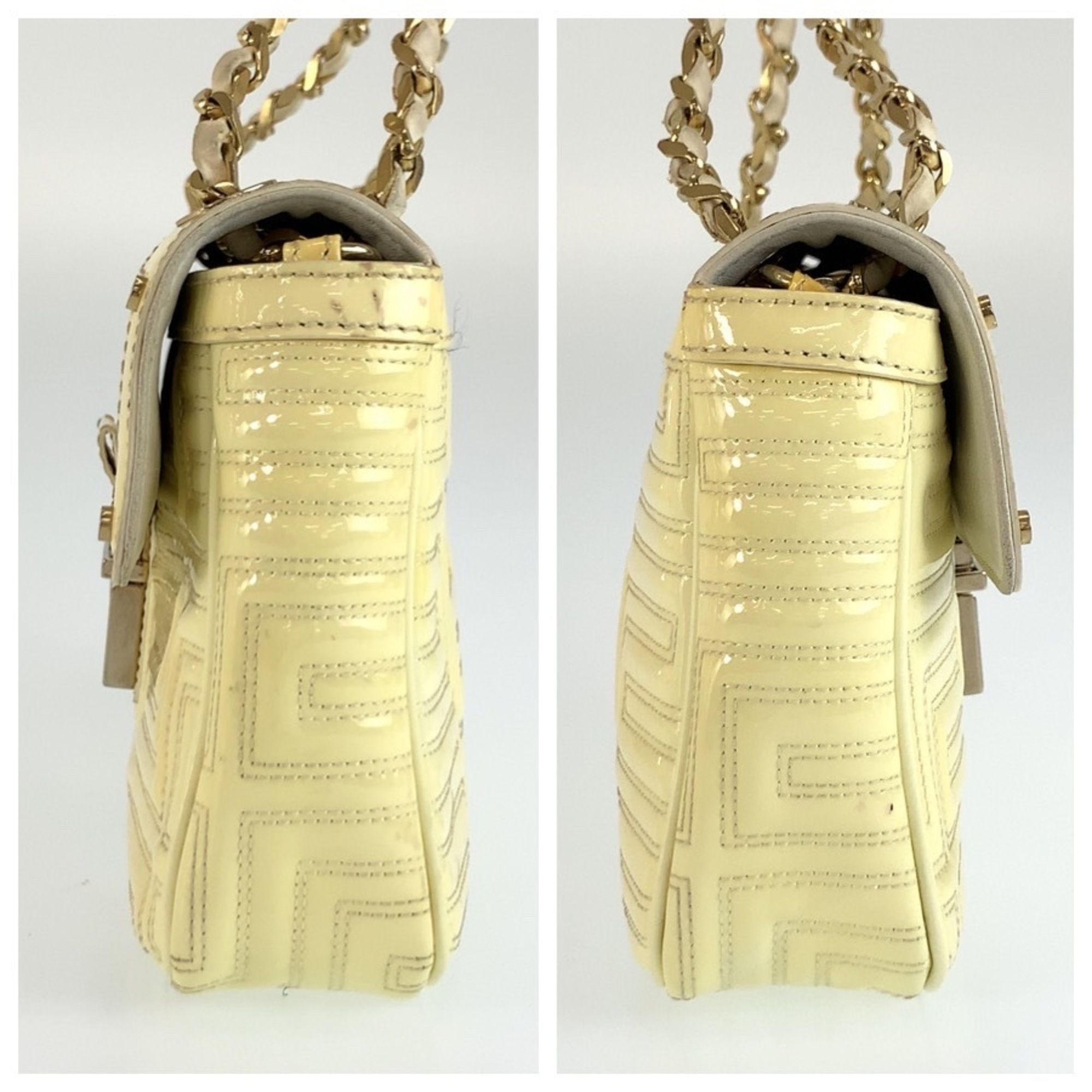 Leather Pochette Shoulder Bag (Pre-Owned) - Versace - Modalova