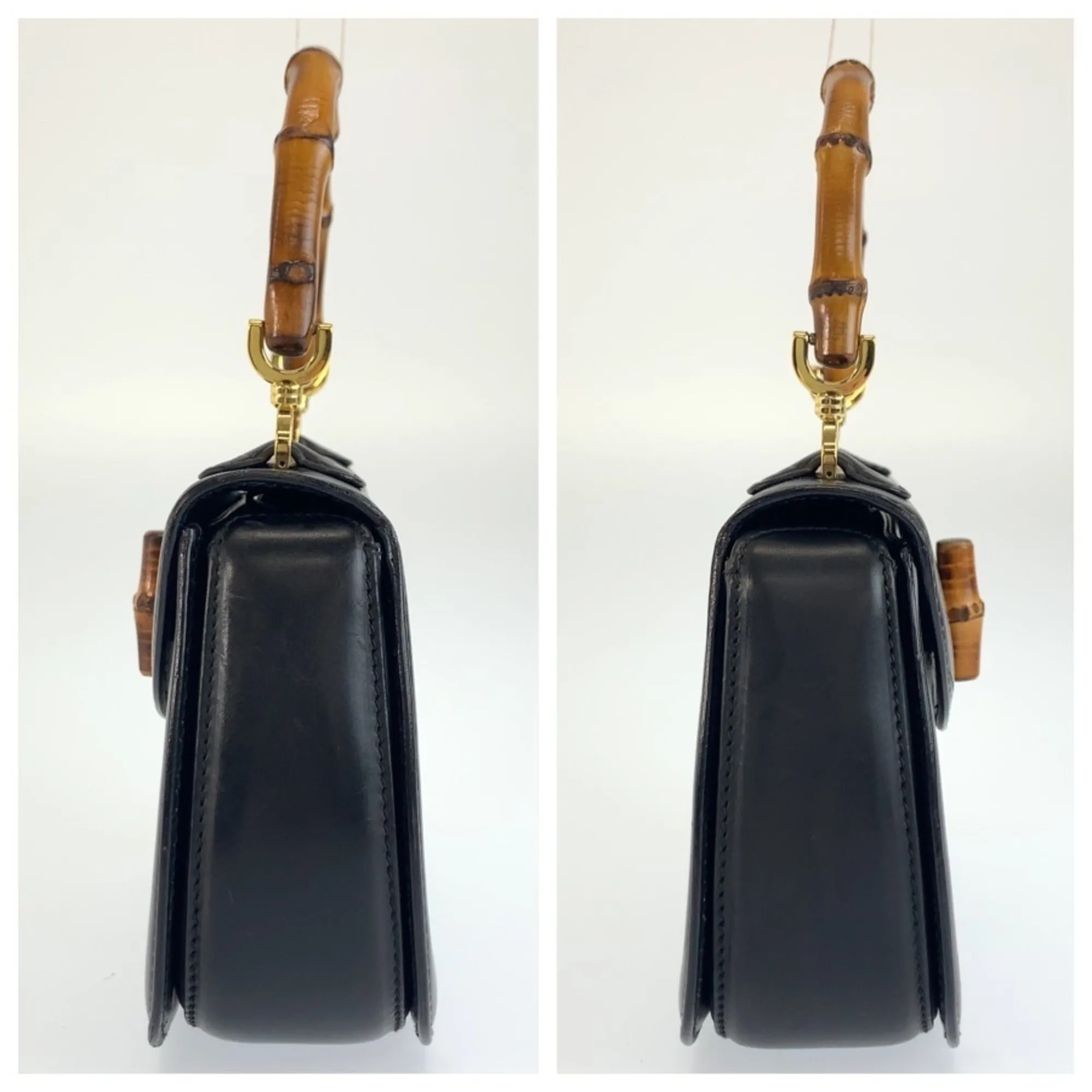 Leather Handbag (Pre-Owned) - Gucci - Modalova