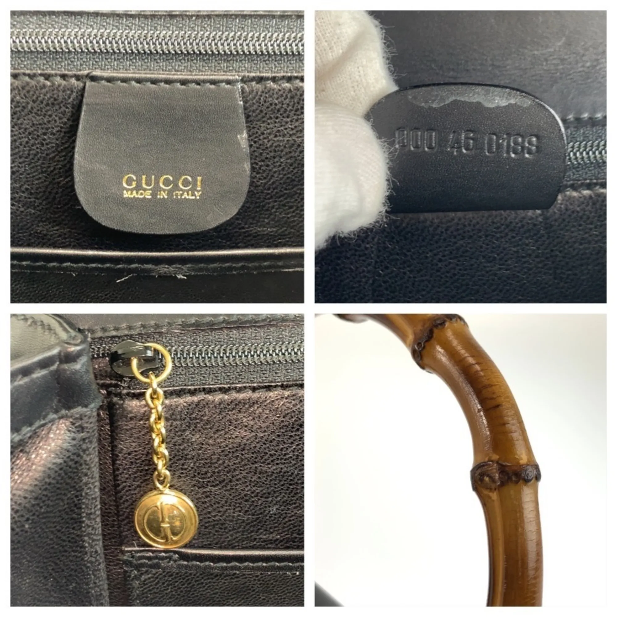 Leather Handbag (Pre-Owned) - Gucci - Modalova