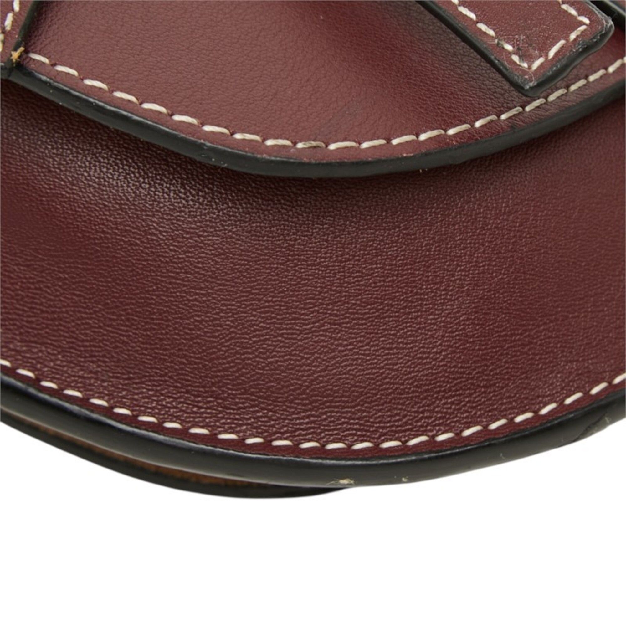 Leather Shoulder Bag (Pre-Owned) - Loewe - Modalova