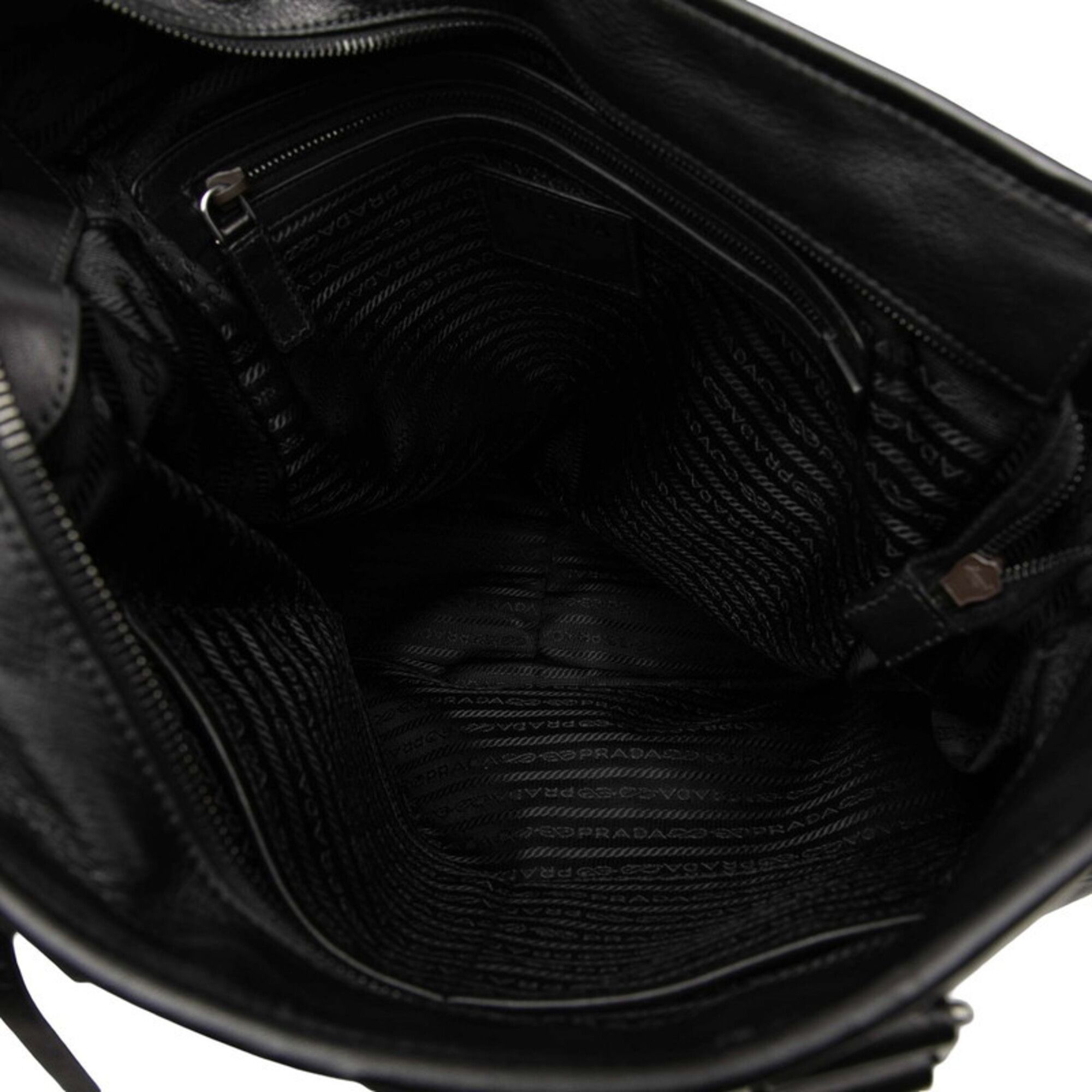 Leather Shoulder Bag Tote Bag (Pre-Owned) - Prada - Modalova