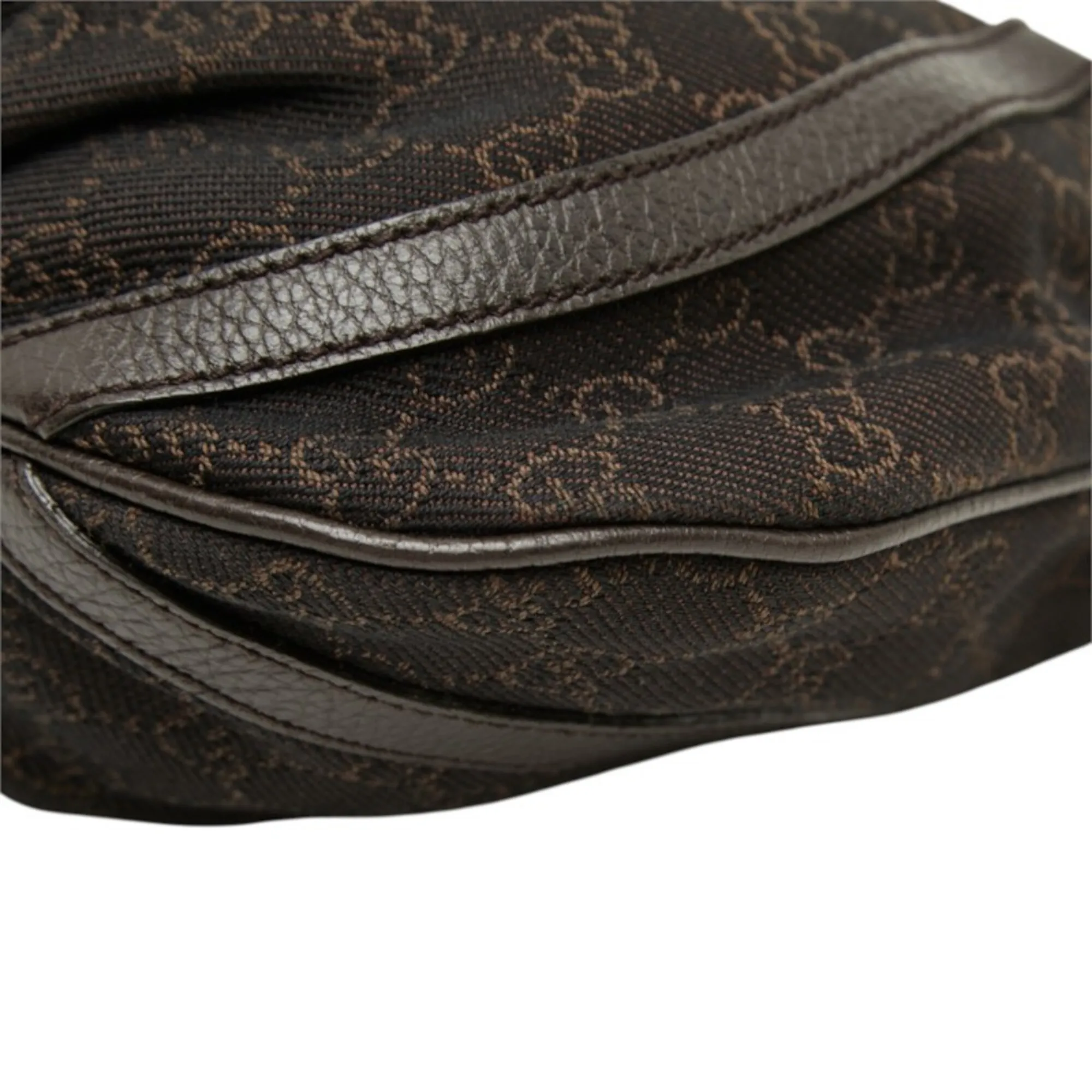 Canvas Leather Shoulder Bag (Pre-Owned) - Gucci - Modalova