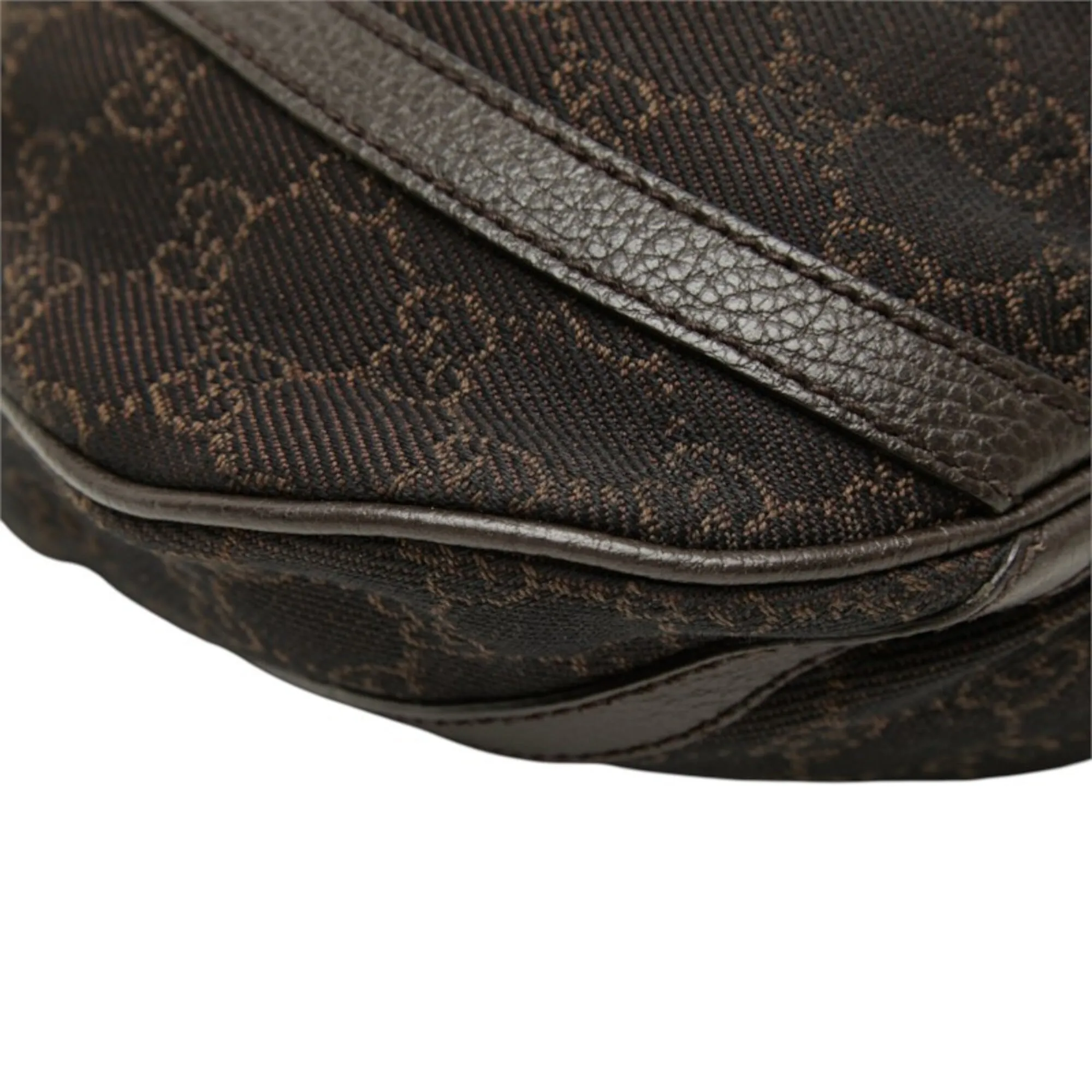 Canvas Leather Shoulder Bag (Pre-Owned) - Gucci - Modalova