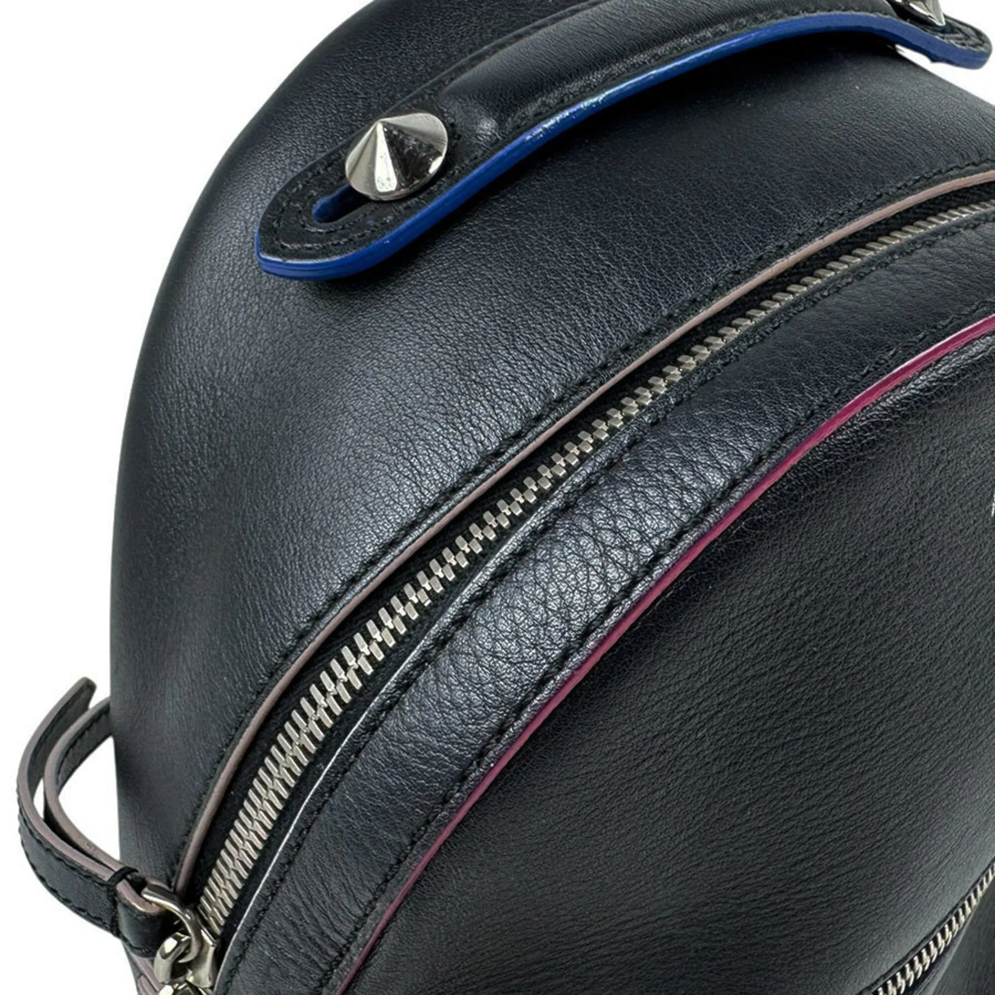 Leather Backpack (Pre-Owned) - Fendi - Modalova
