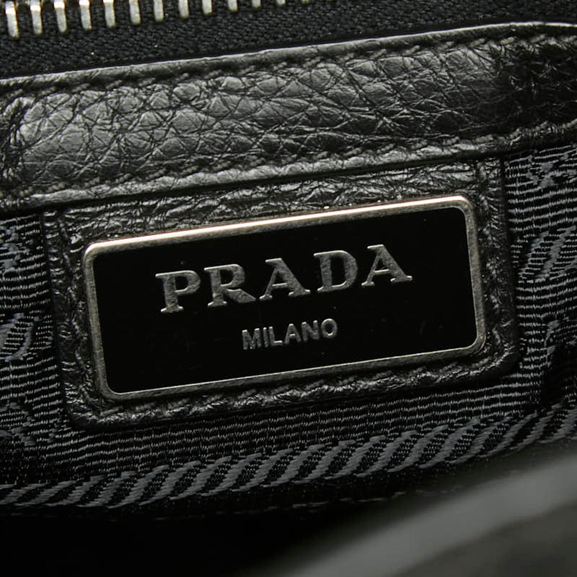 Leather Shoulder Bag (Pre-Owned) - Prada - Modalova