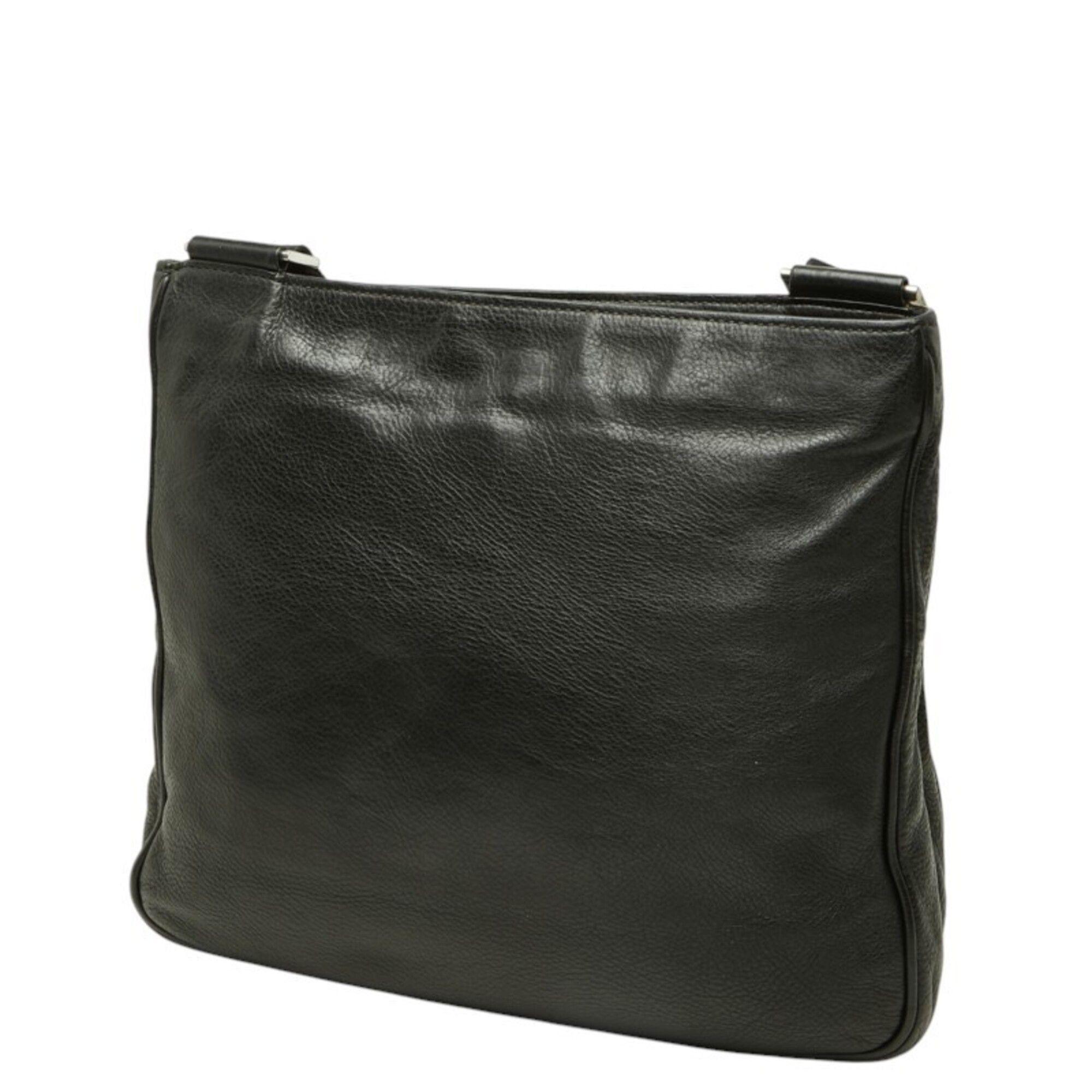 Leather Shoulder Bag (Pre-Owned) - Prada - Modalova