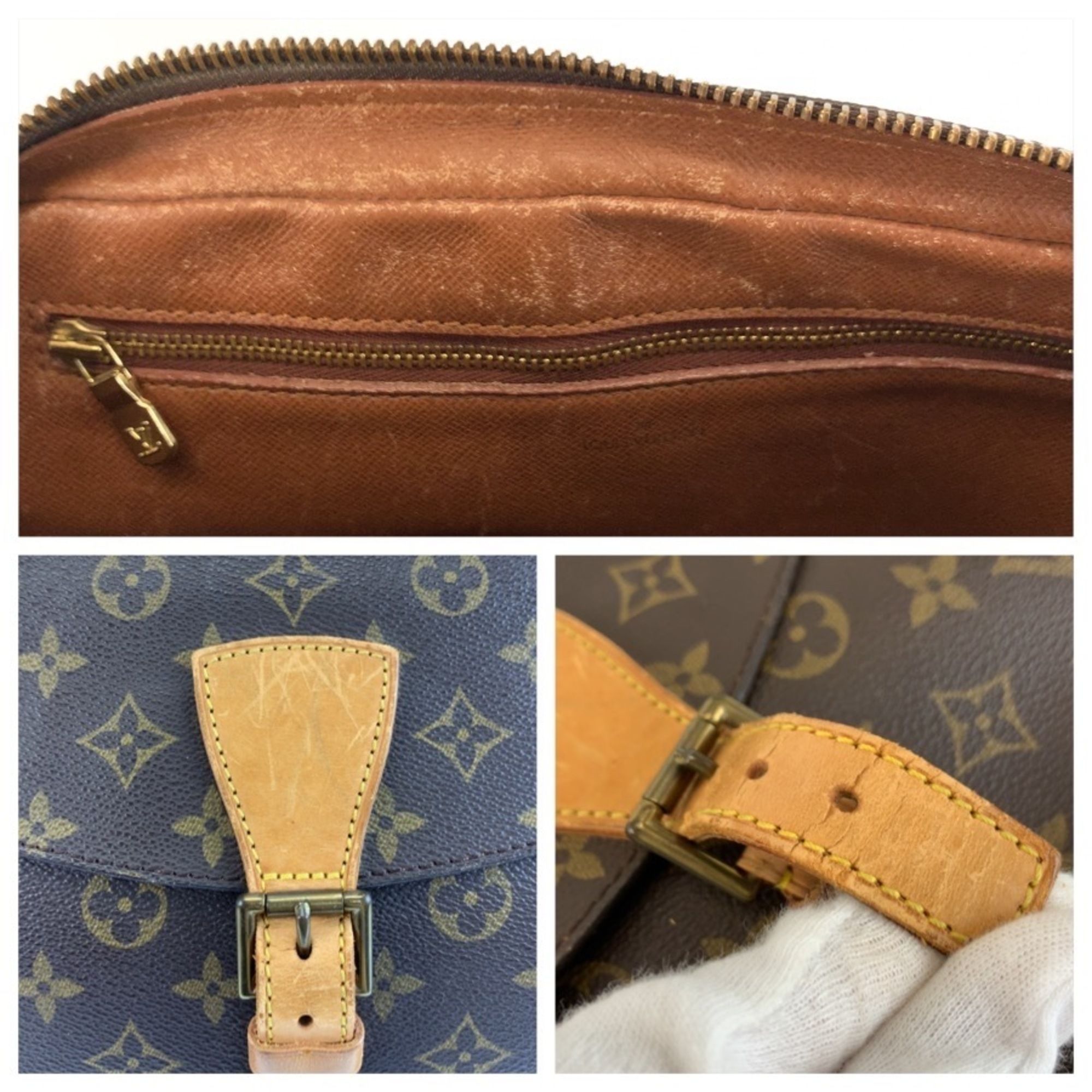 Monogram Pvc Leather Messenger Bag Shoulder Bag (Pre-Owned) - Louis Vuitton - Modalova