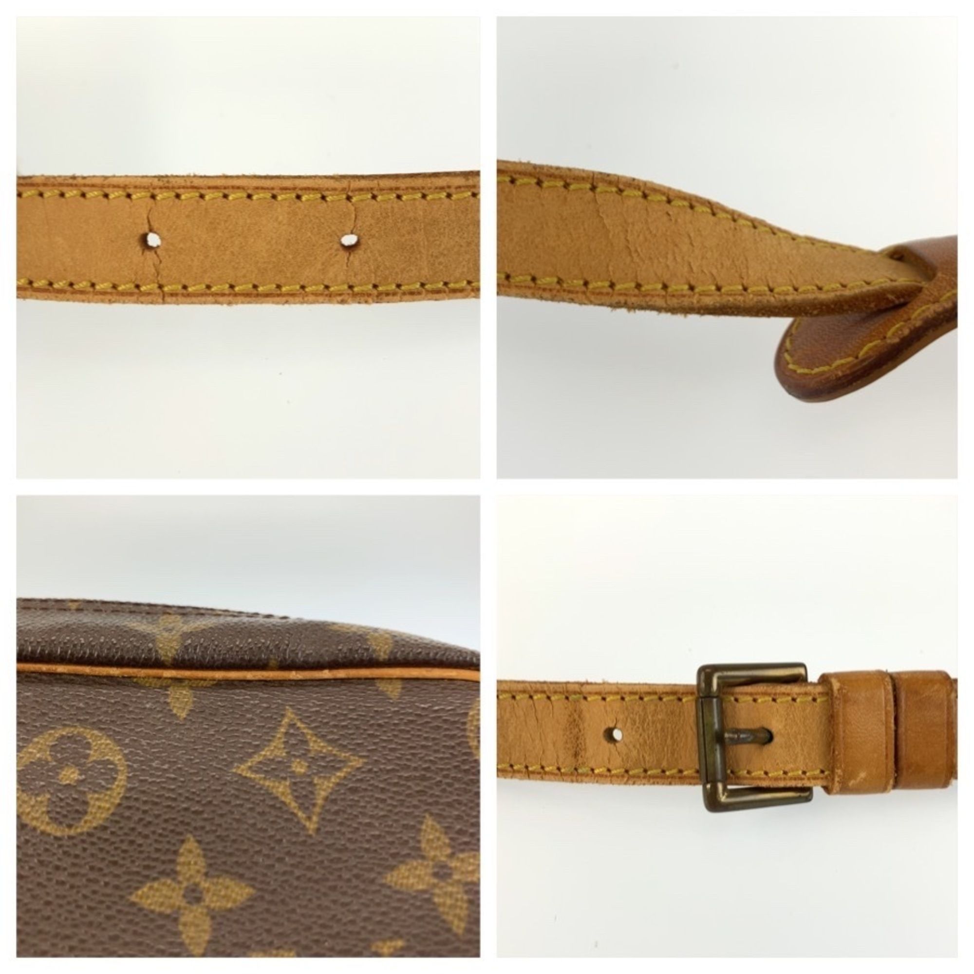 Monogram Pvc Leather Messenger Bag Shoulder Bag (Pre-Owned) - Louis Vuitton - Modalova