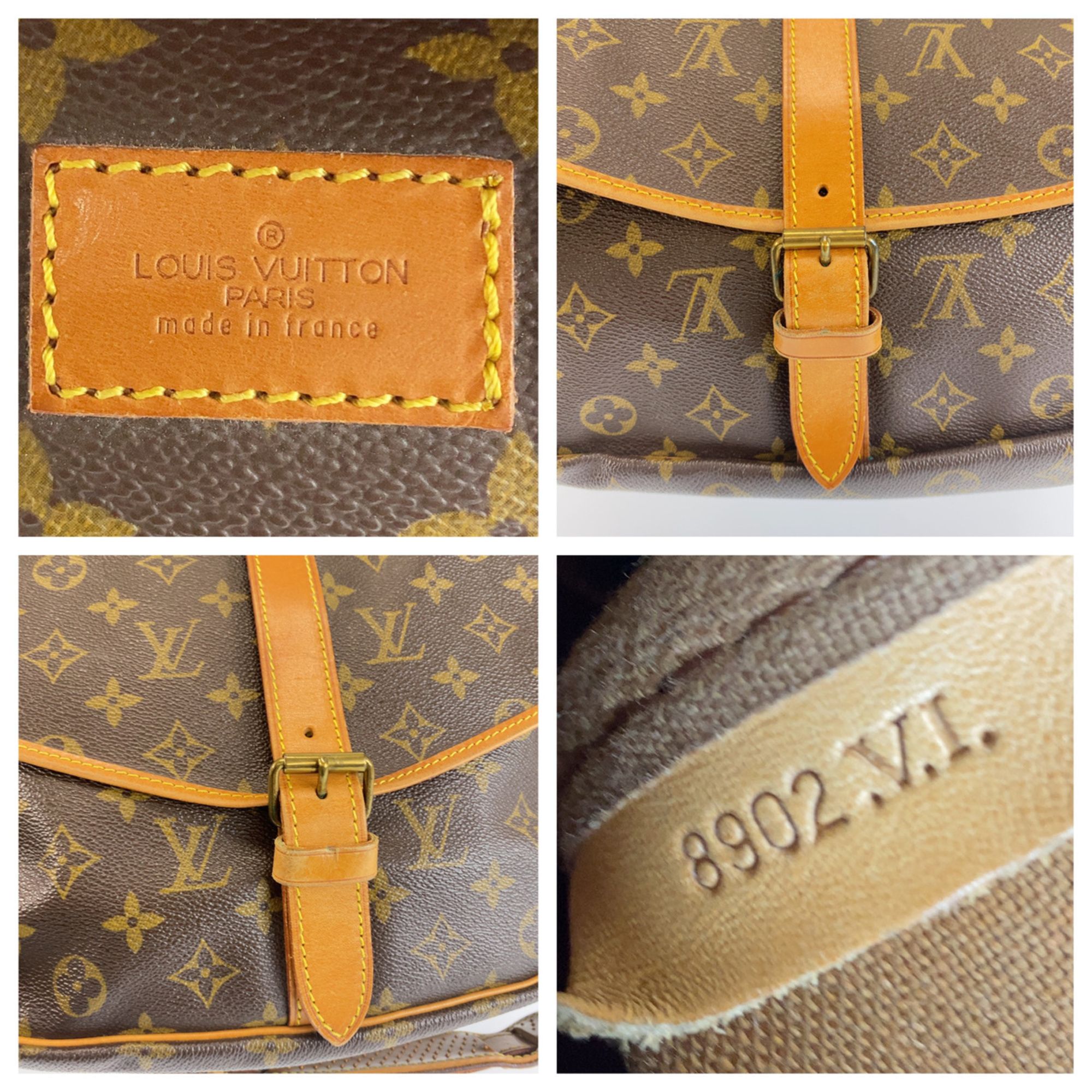 Monogram Pvc Leather Messenger Bag Shoulder Bag (Pre-Owned) - Louis Vuitton - Modalova