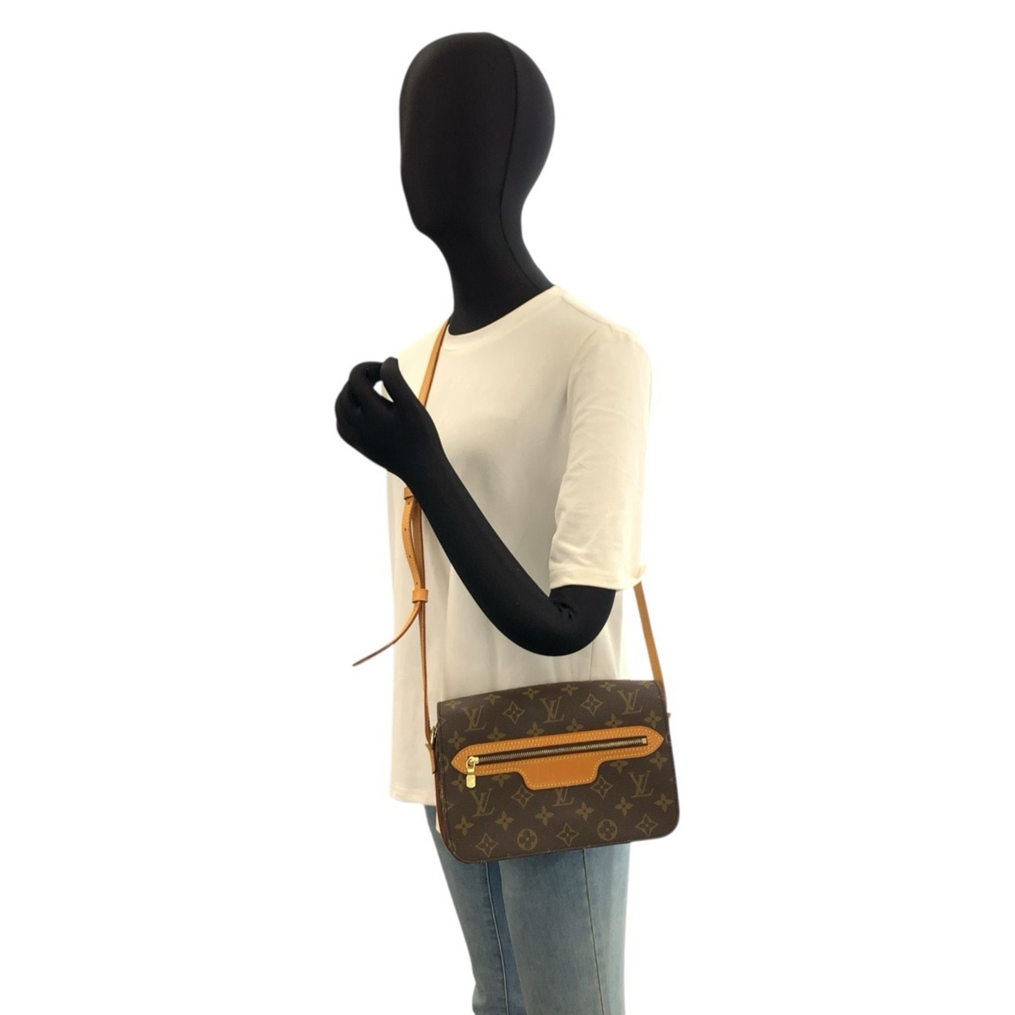 Monogram Pvc Leather Shoulder Bag (Pre-Owned) - Louis Vuitton - Modalova