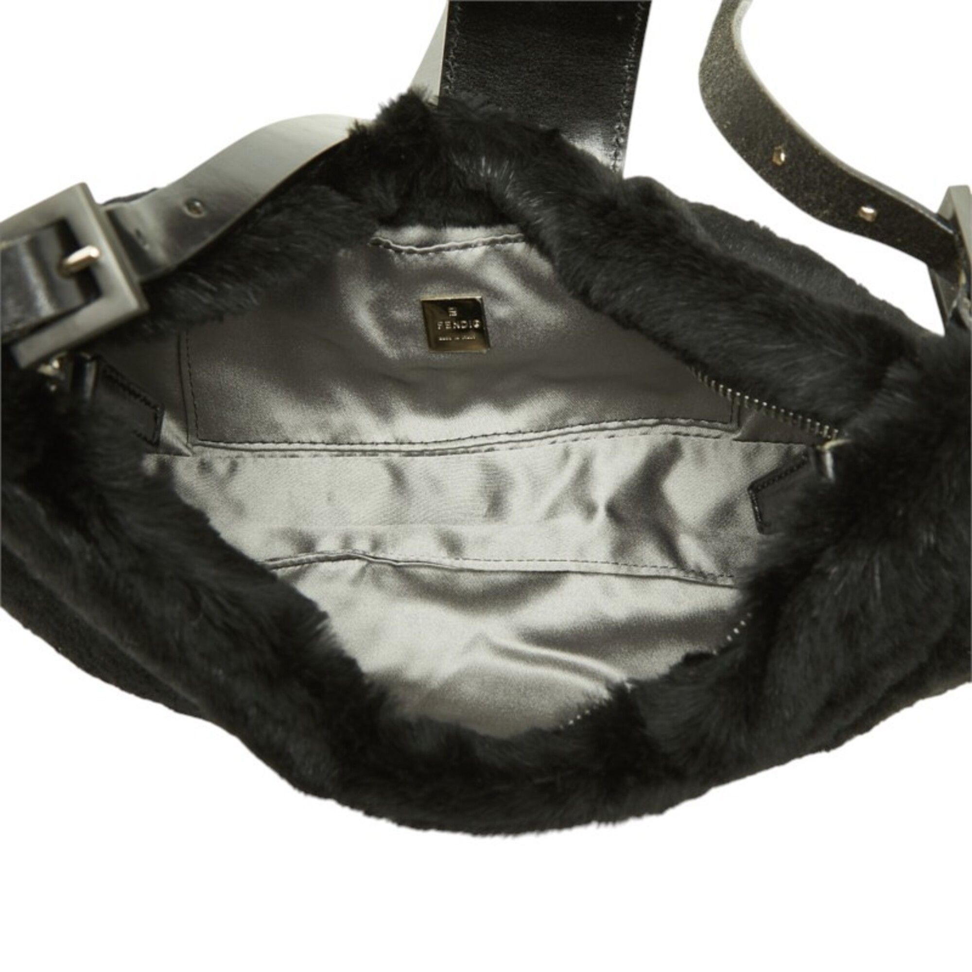 Fur Leather Shoulder Bag (Pre-Owned) - Fendi - Modalova