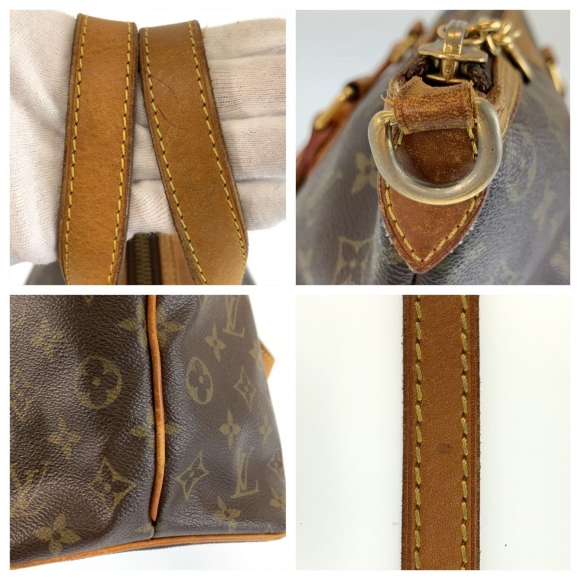 Monogram Pvc Leather Handbag Shoulder Bag (Pre-Owned) - Louis Vuitton - Modalova