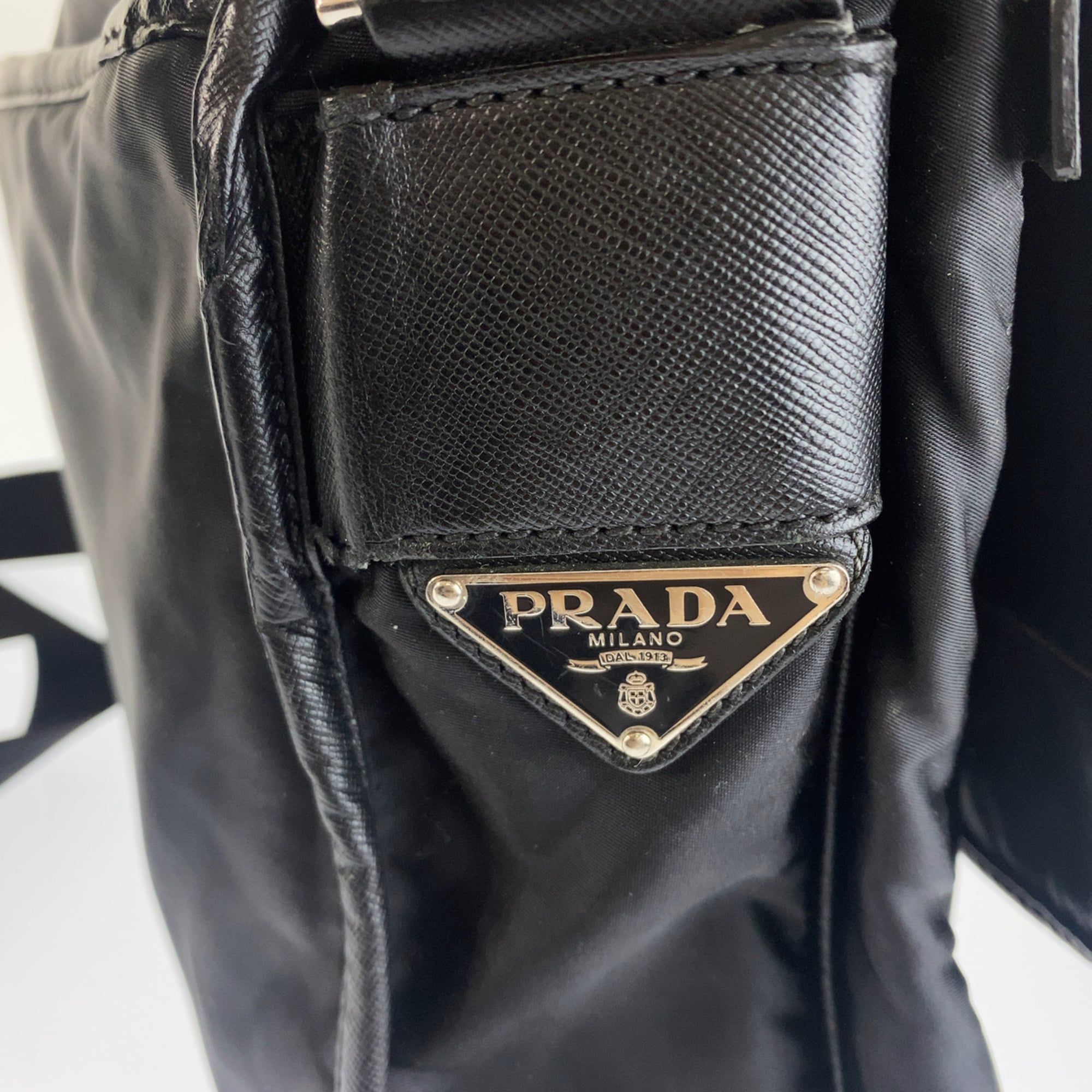 Nylon Messenger Bag Shoulder Bag (Pre-Owned) - Prada - Modalova