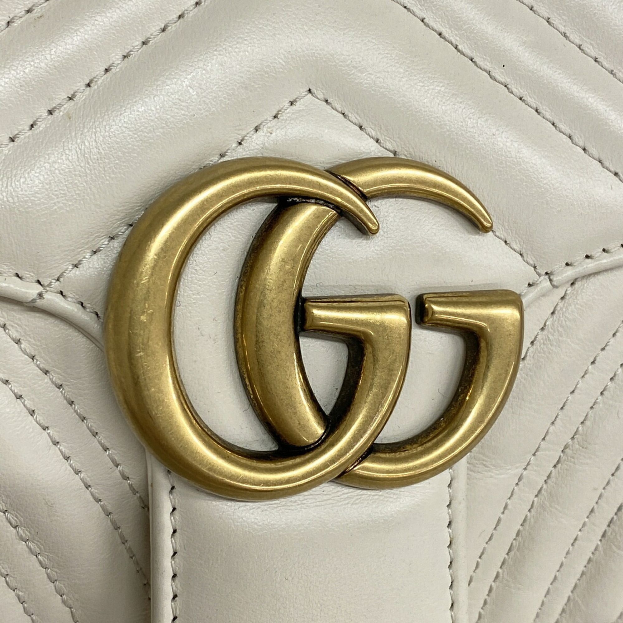 Leather Shoulder Bag (Pre-Owned) - Gucci - Modalova