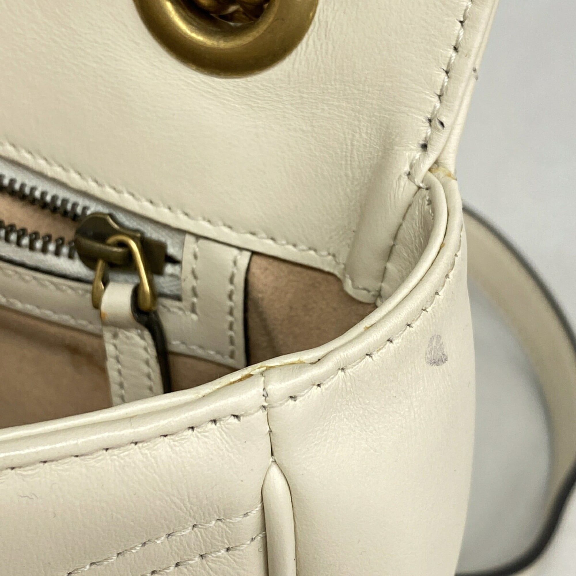 Leather Shoulder Bag (Pre-Owned) - Gucci - Modalova