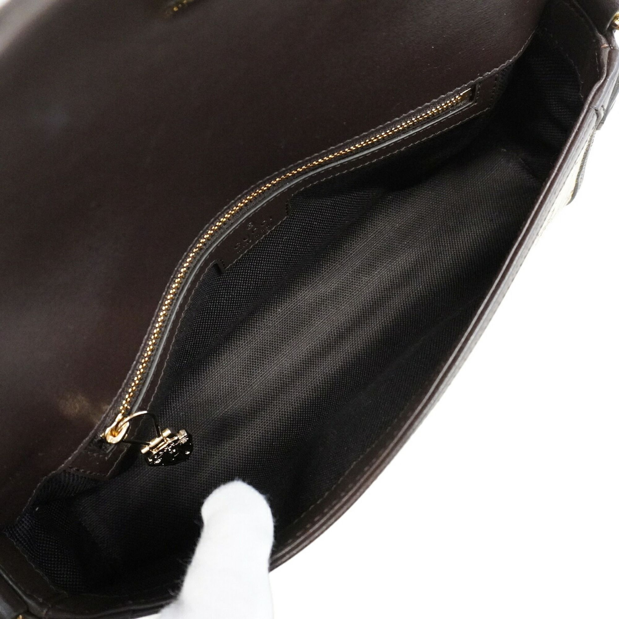 Canvas Shoulder Bag (Pre-Owned) - Gucci - Modalova