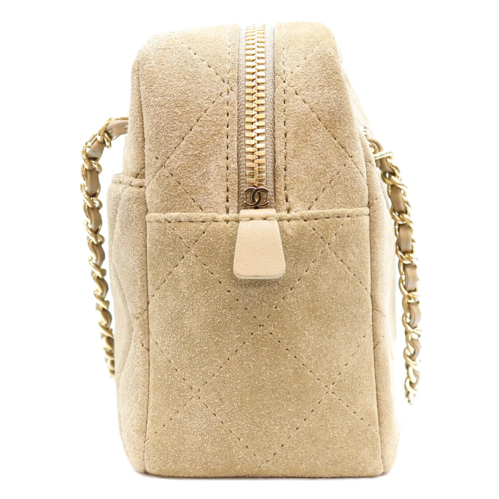 Suede Shoulder Bag (Pre-Owned) - Chanel - Modalova