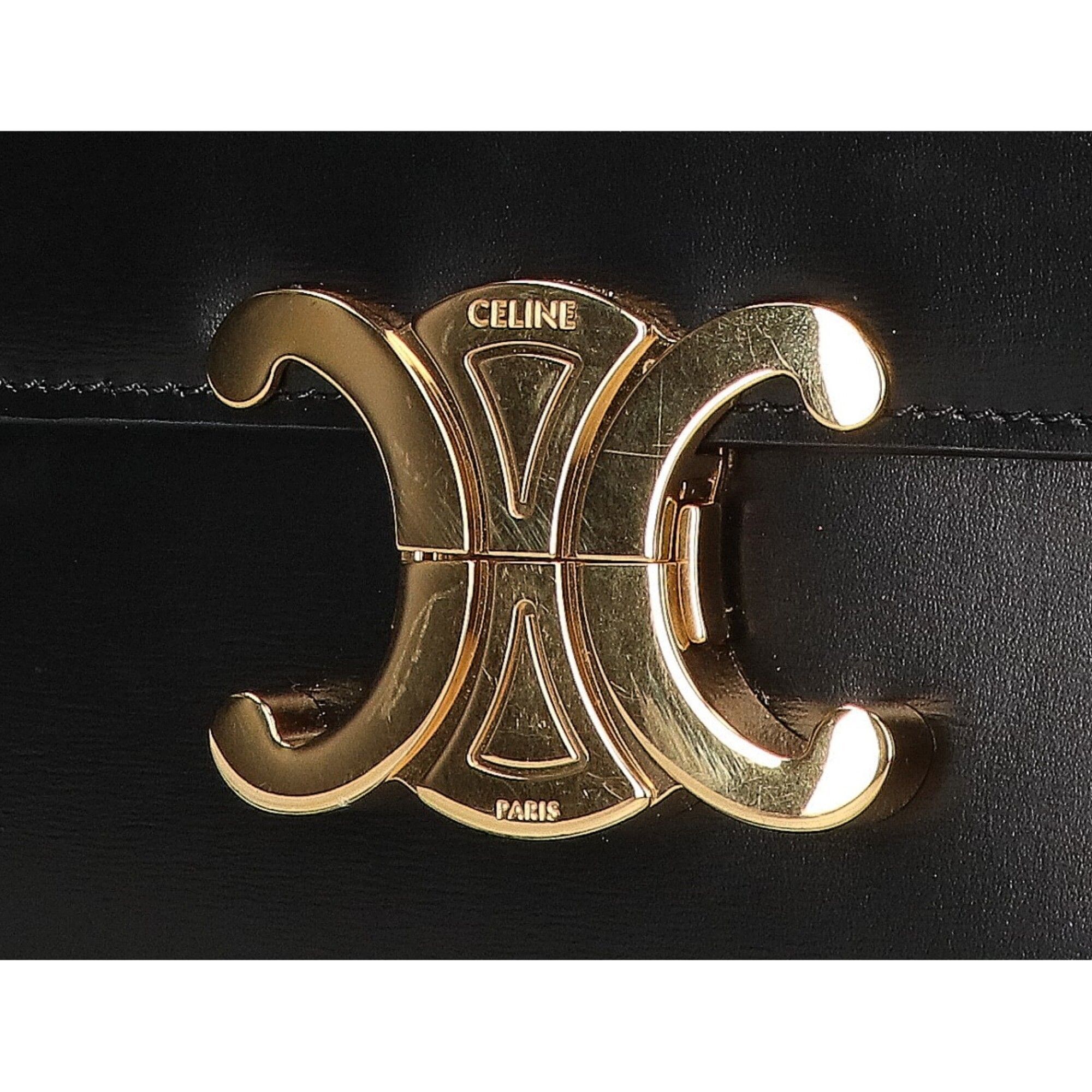Leather Shoulder Bag (Pre-Owned) - Celine - Modalova