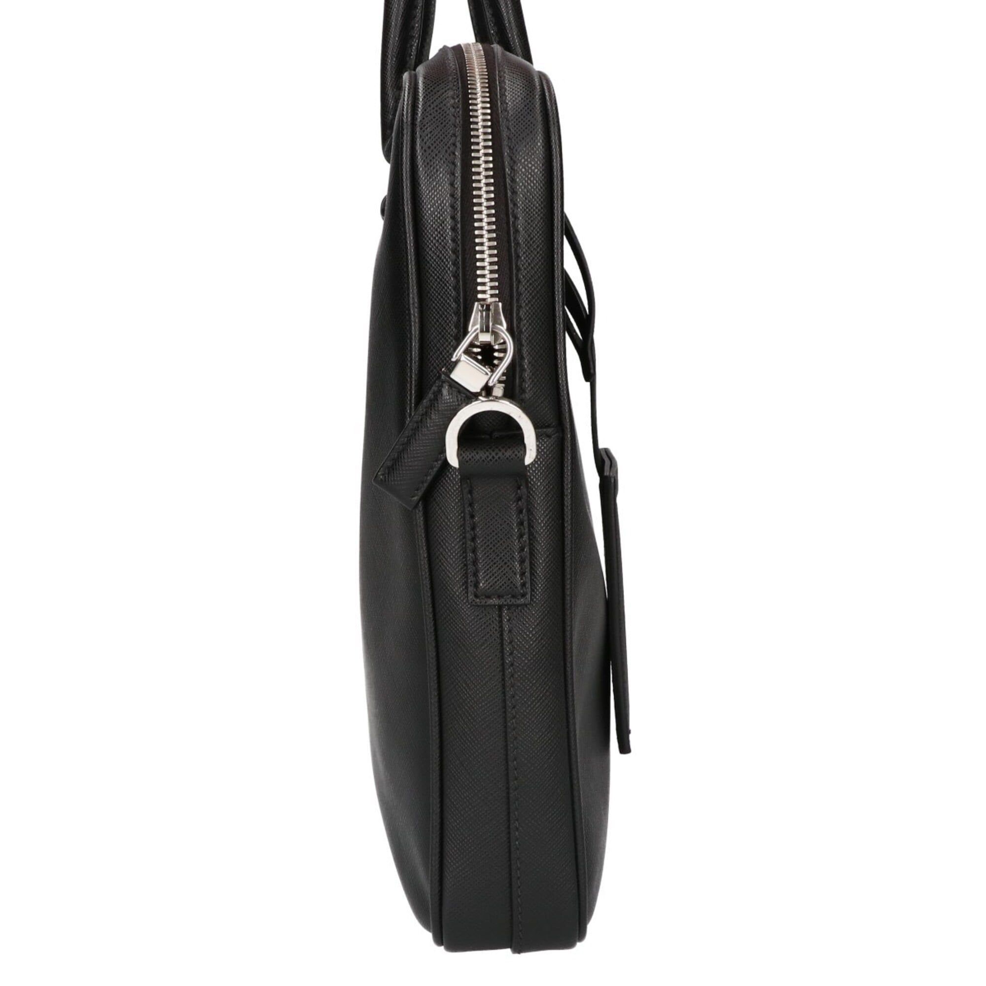 Leather Briefcase (Pre-Owned) - Prada - Modalova