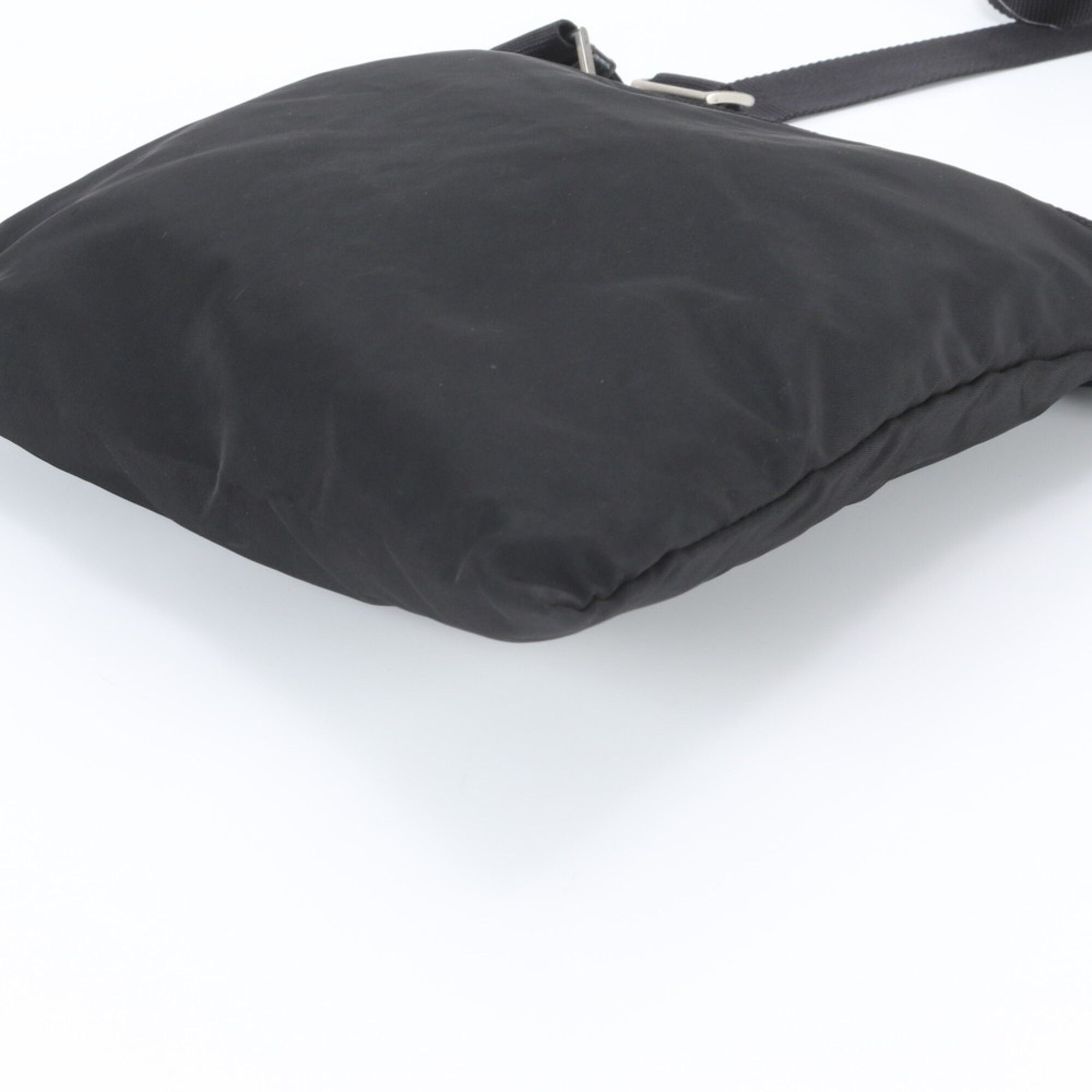 Leather Nylon Messenger Bag Shoulder Bag (Pre-Owned) - Prada - Modalova